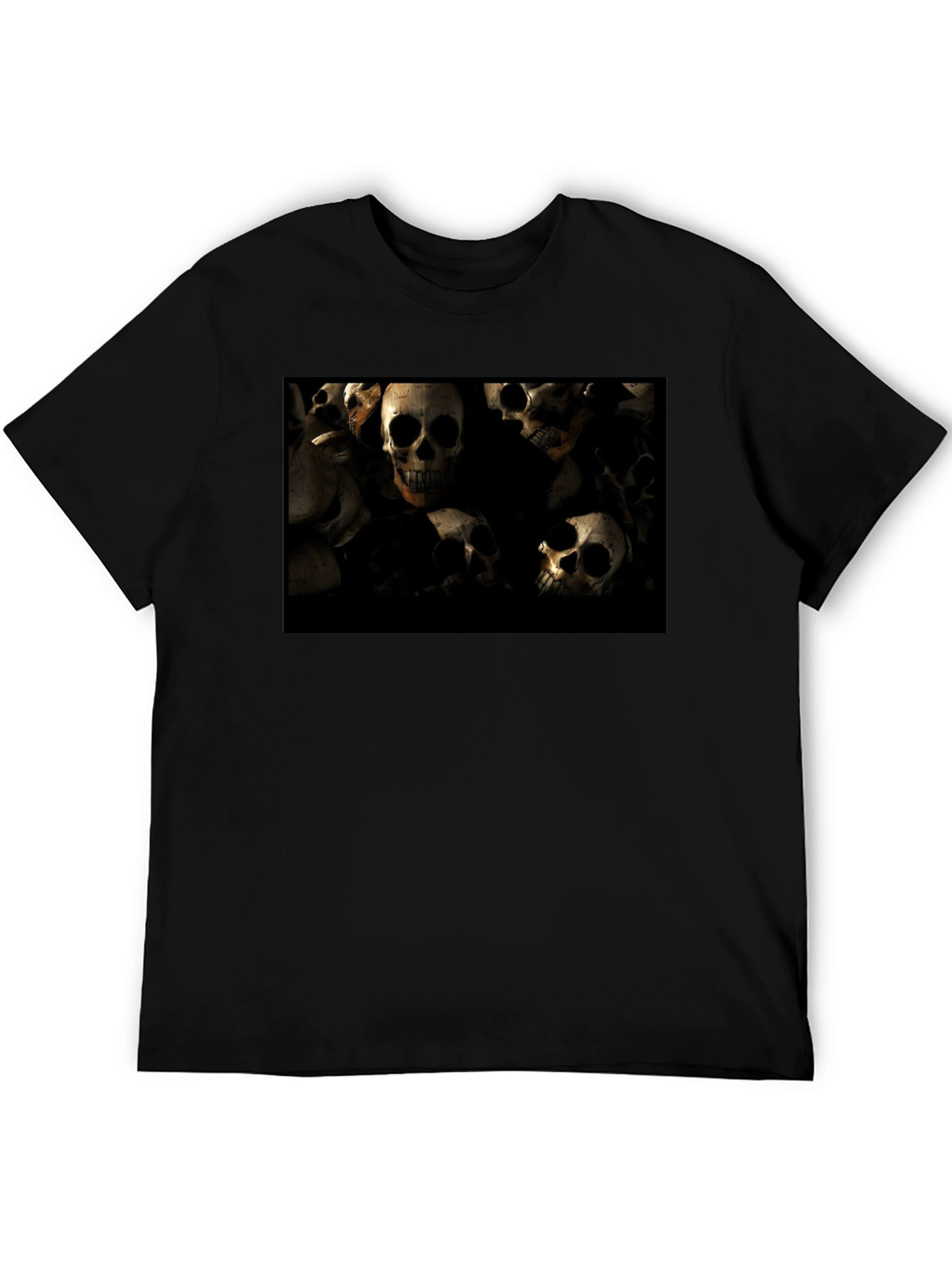Skull Pile Graphic T-Shirt