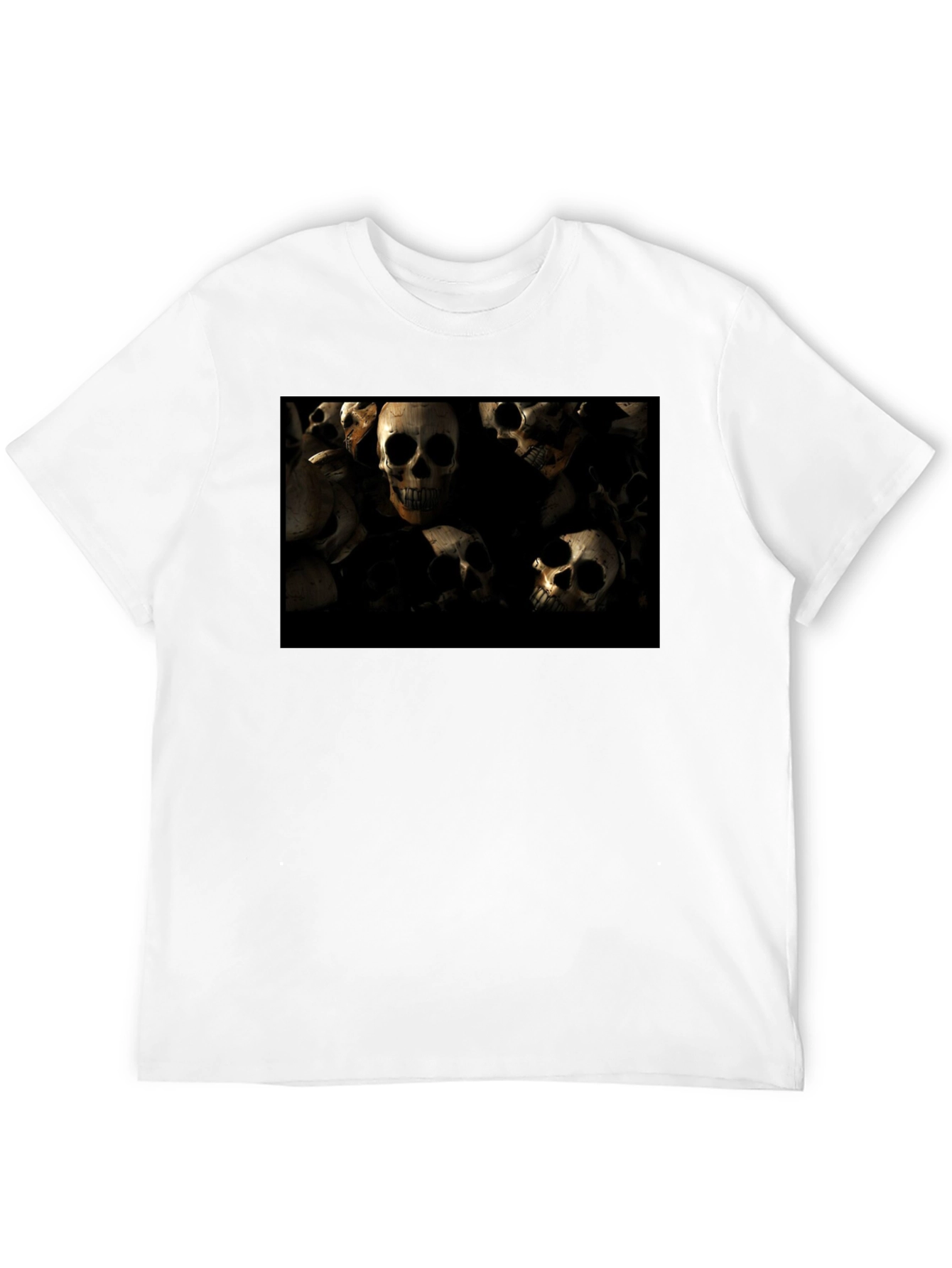 Skull Pile Graphic T-Shirt