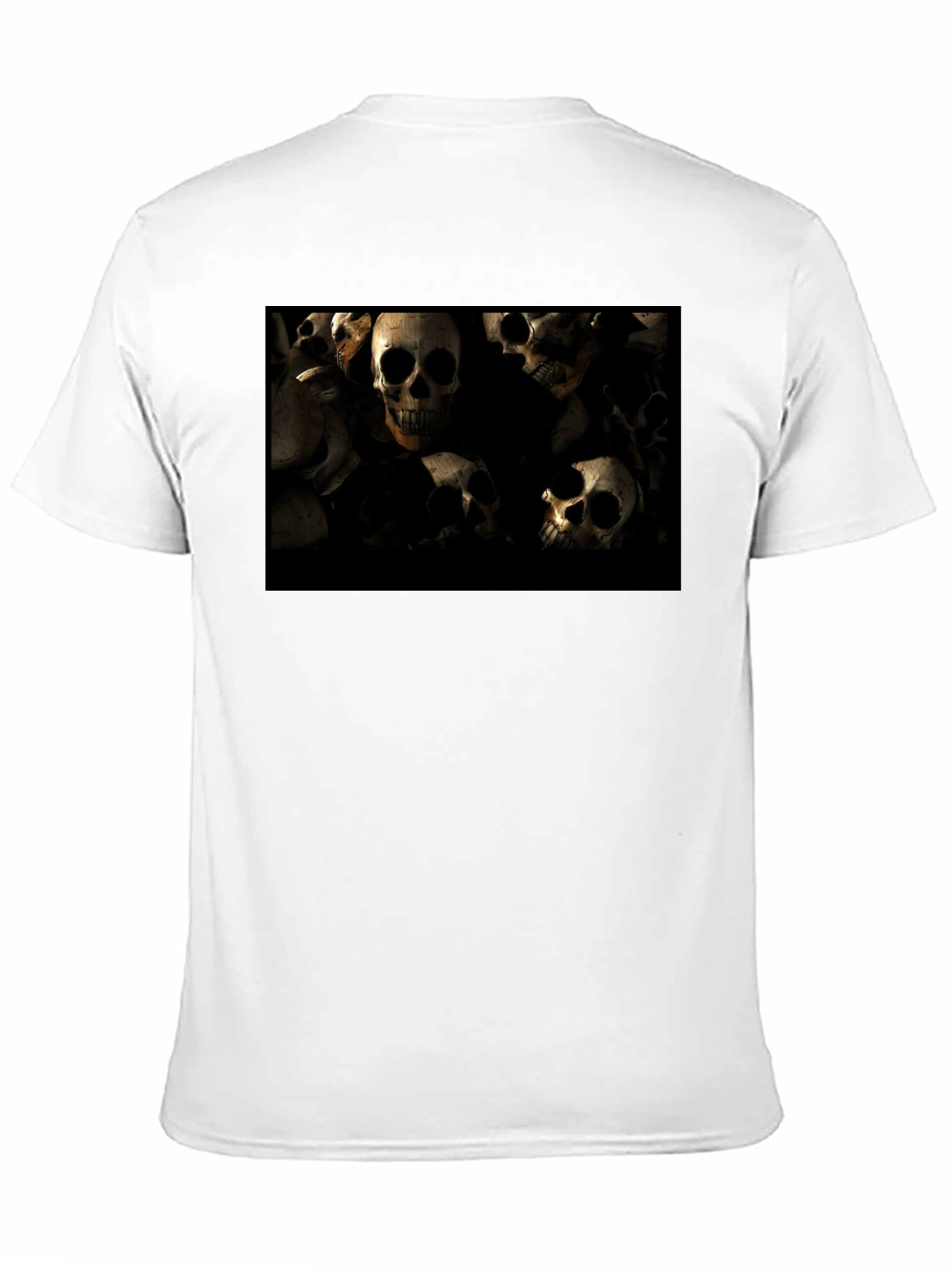 Skull Pile Graphic T-Shirt