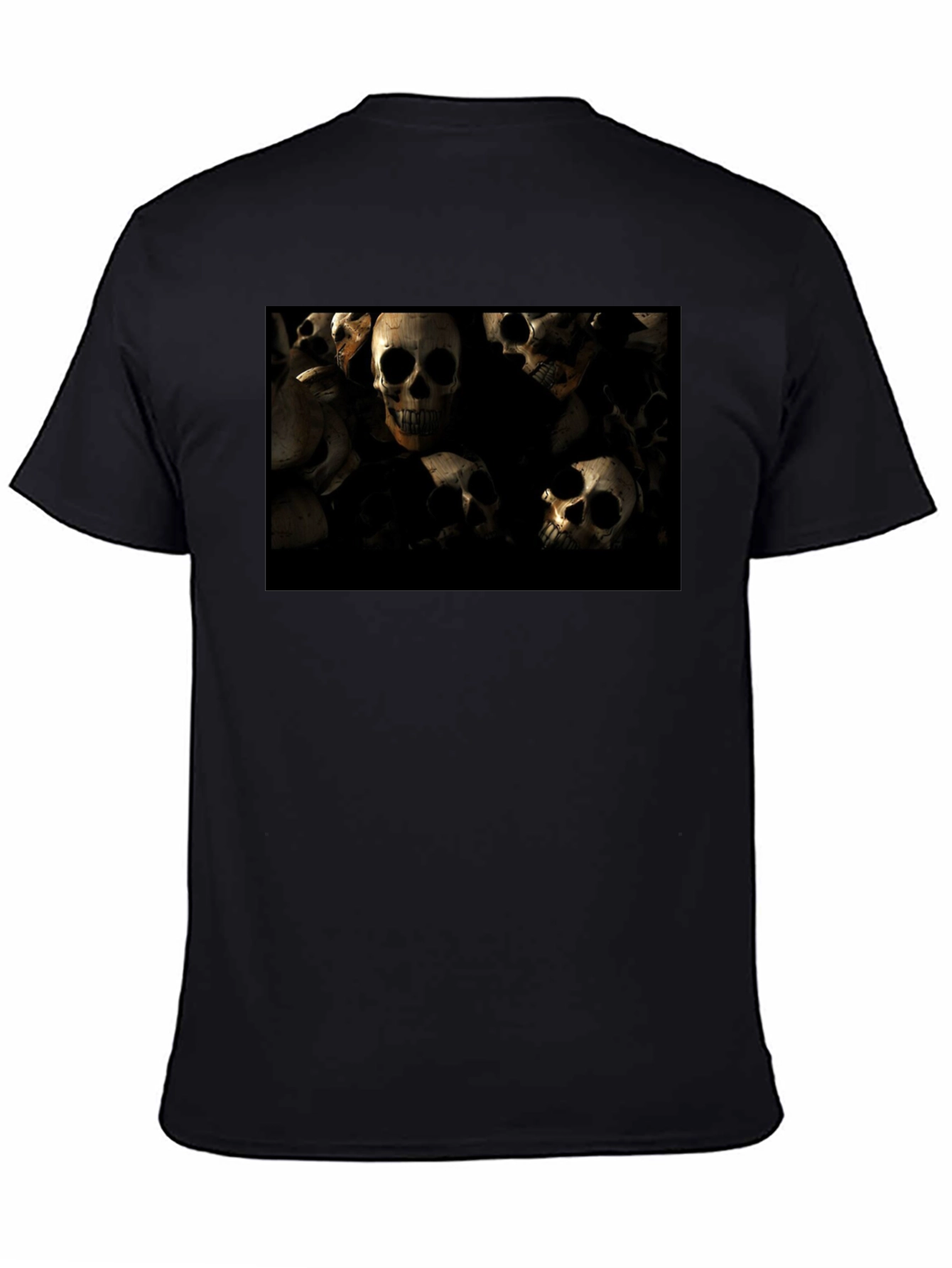 Skull Pile Graphic T-Shirt