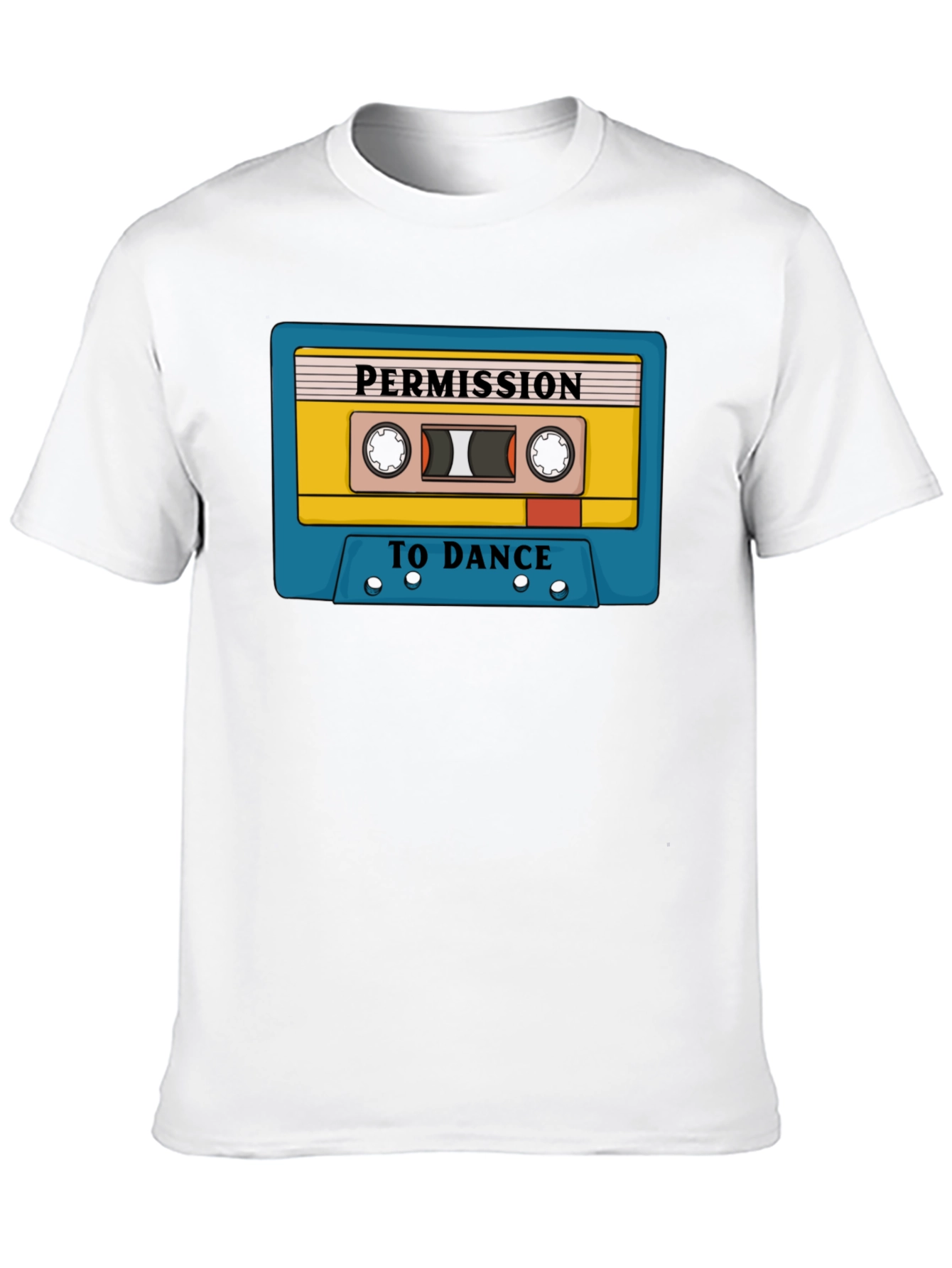 Permission to Dance Retro Cassette T-Shirt