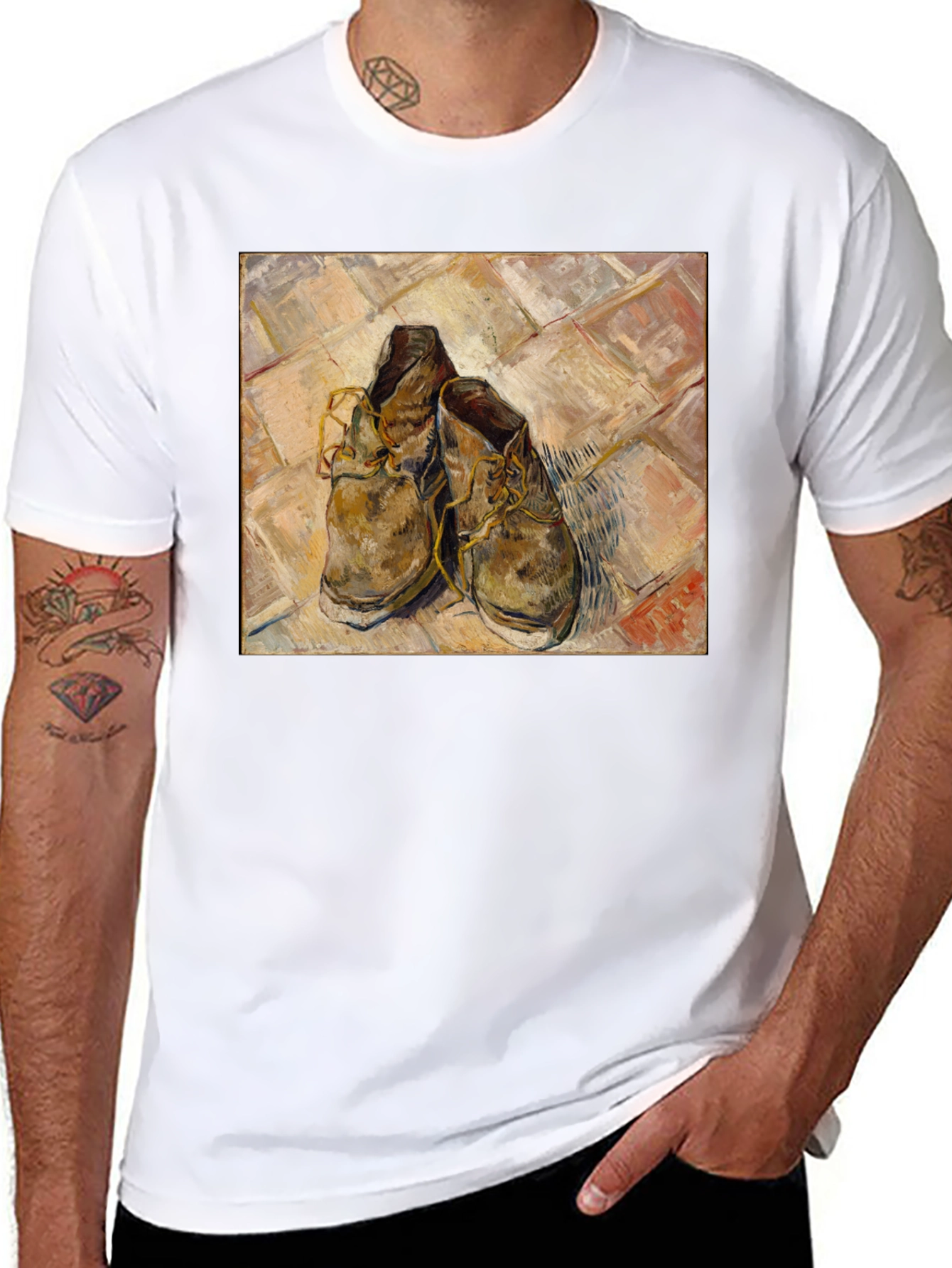 Vincent Van Goghs Shoes Graphic T-Shirt