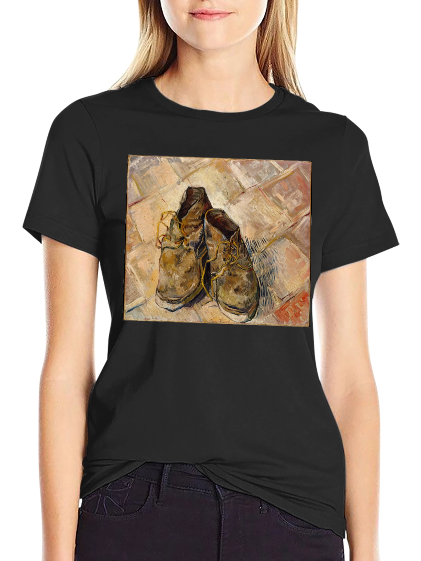 Vincent Van Goghs Shoes Graphic T-Shirt
