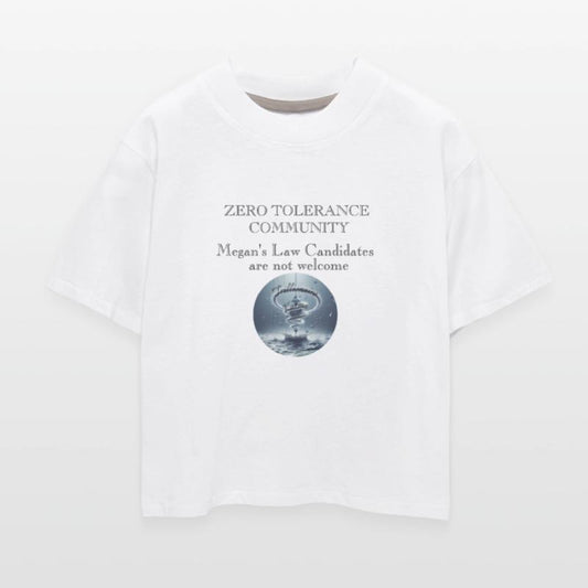 Zero Tolerance Community text