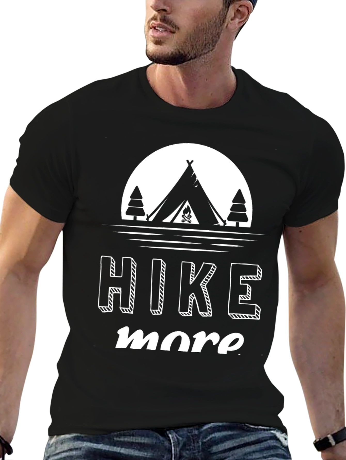 Hike More Graphic Tee - Adventure Ready