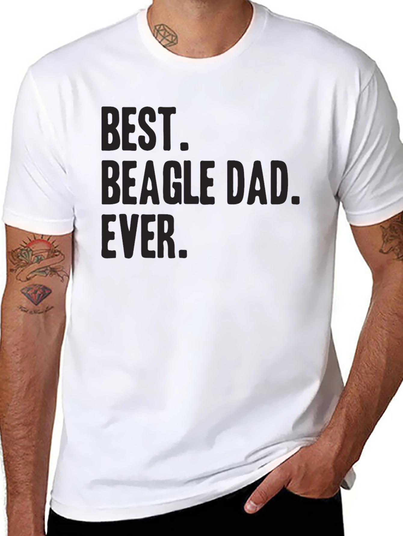 Best Beagle Dad Ever T-Shirt