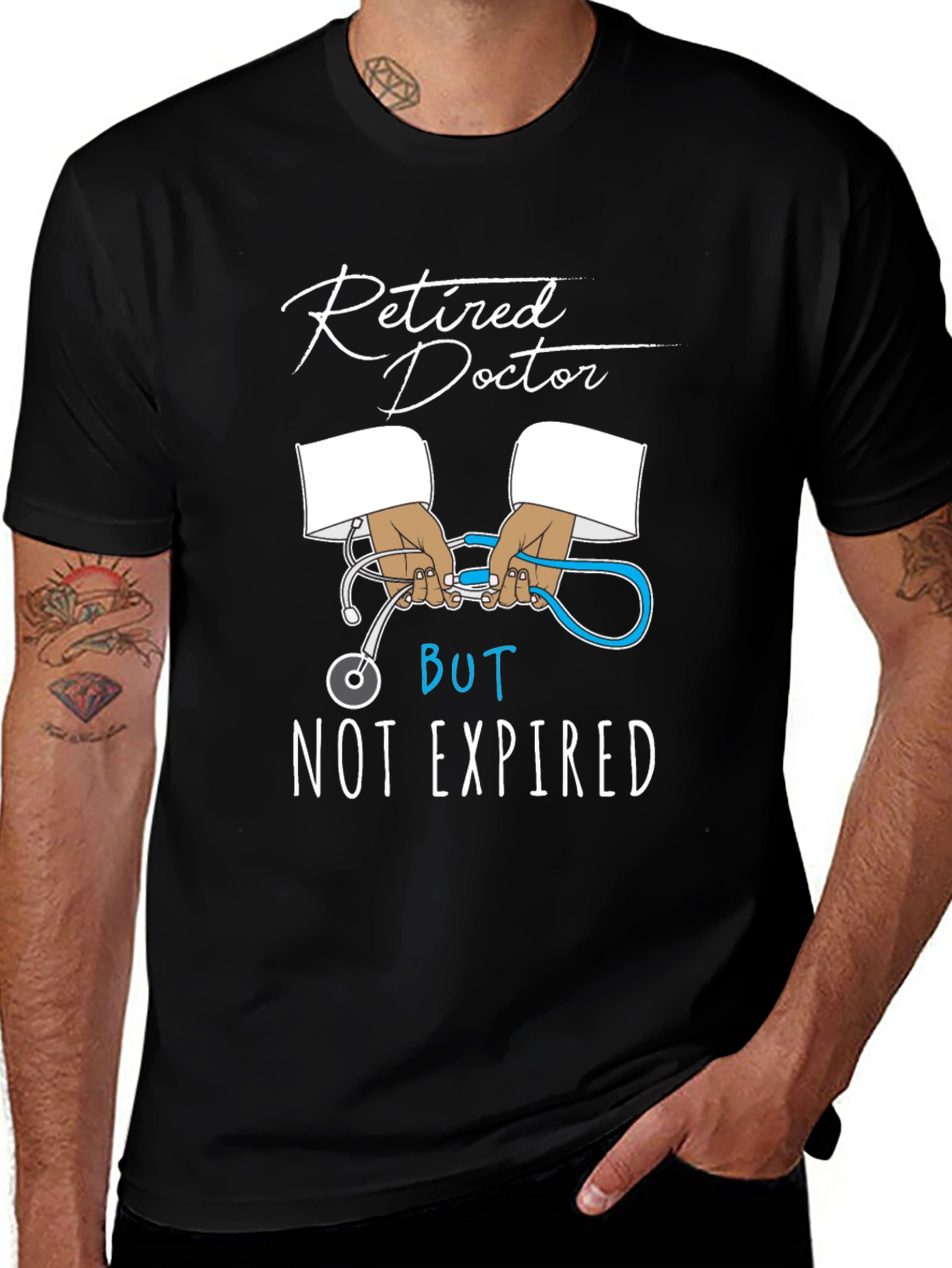 Retired Doctor Novelty T-Shirt