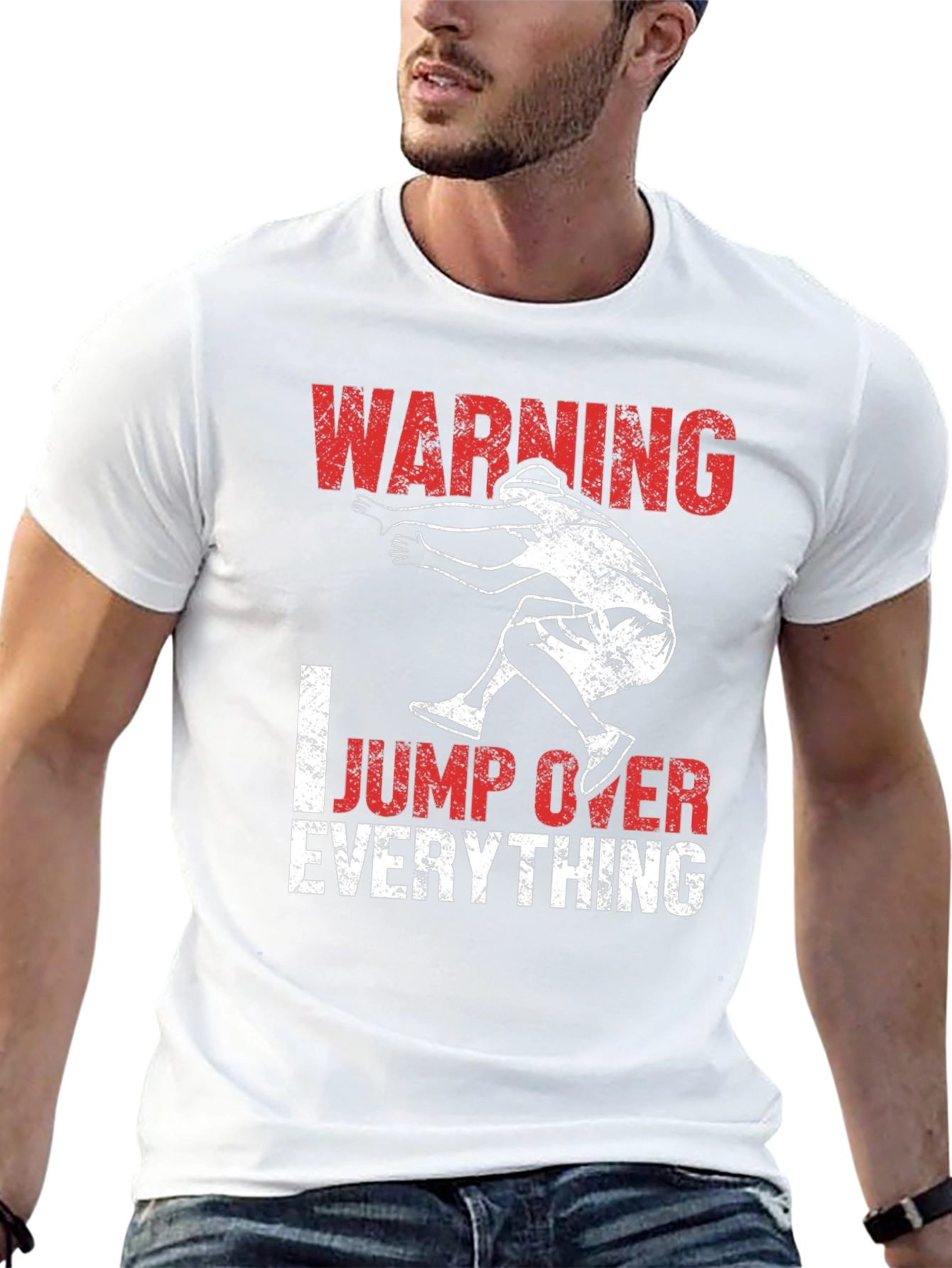 Warning: I Jump Over Everything T-Shirt