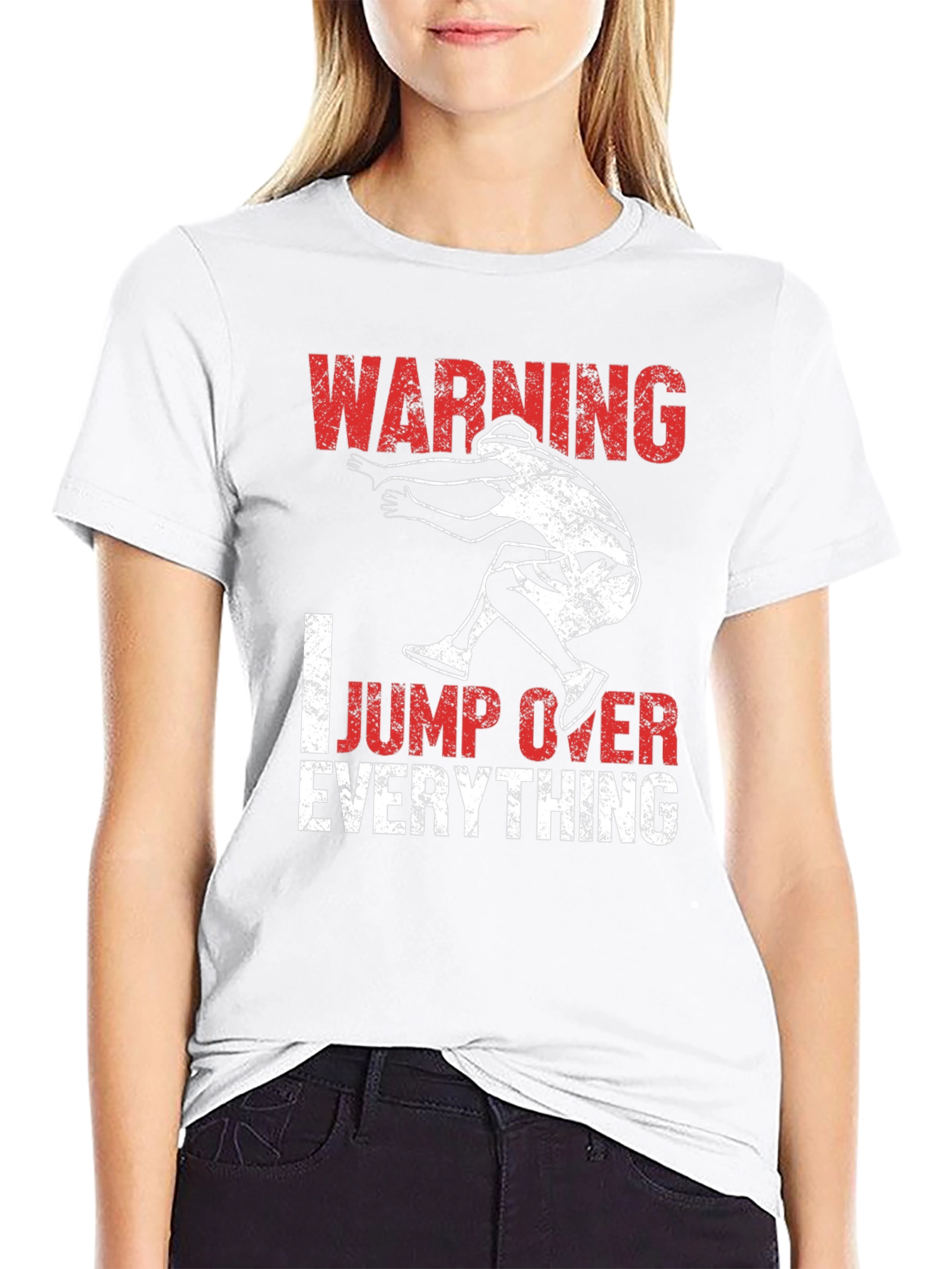 Warning: I Jump Over Everything T-Shirt