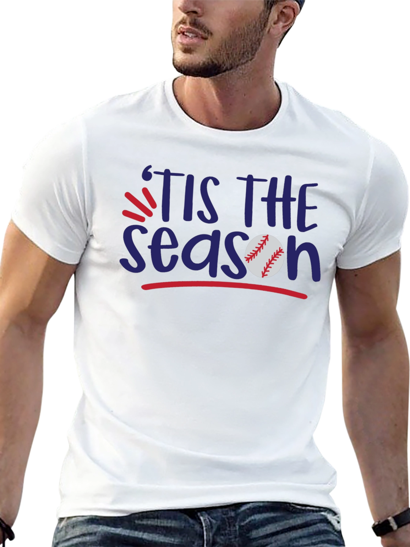 Tis The Season Baseball T-Shirt
