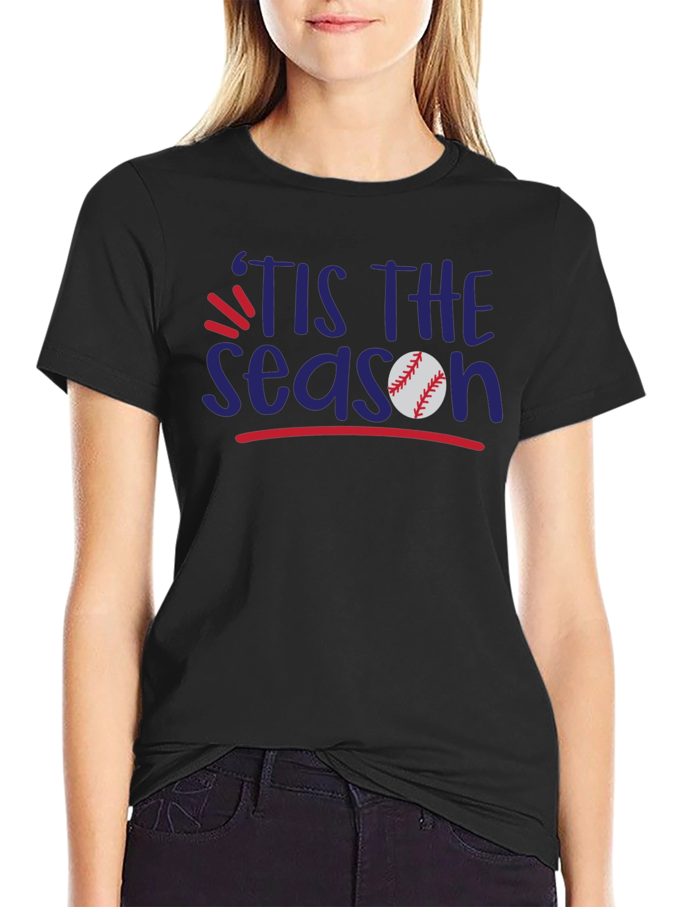 Tis The Season Baseball T-Shirt
