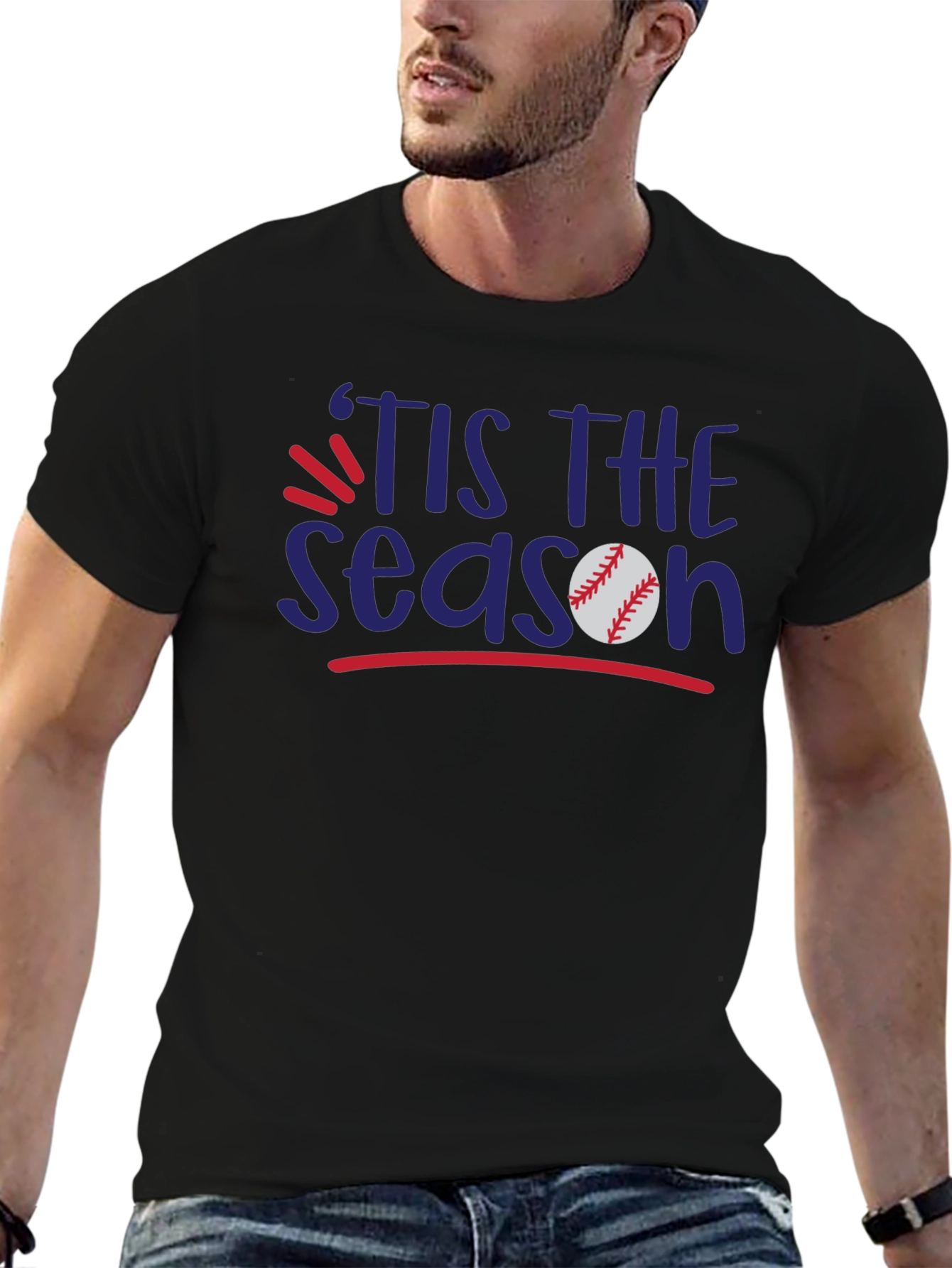 Tis The Season Baseball T-Shirt