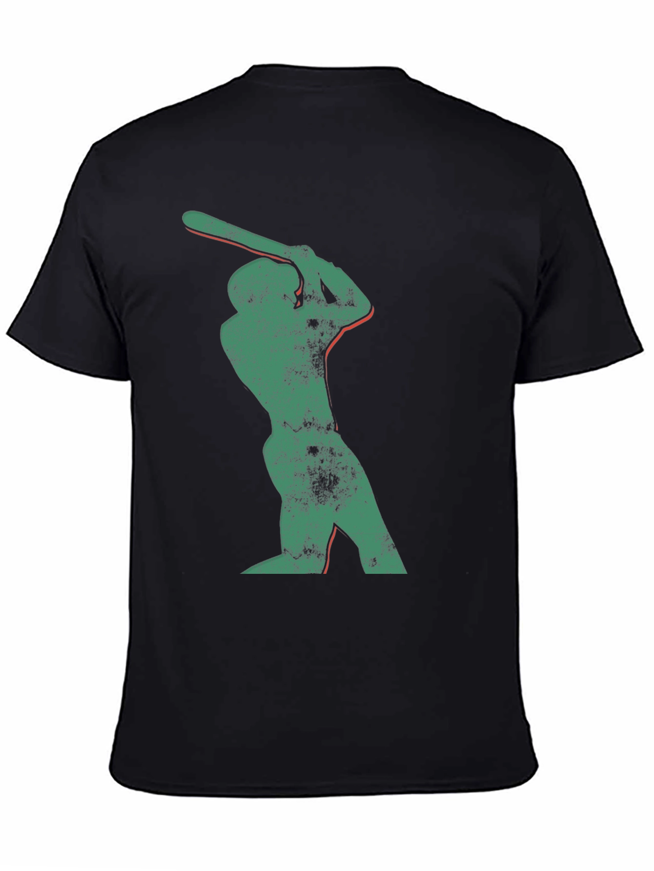 Baseball Player Graphic T-Shirt