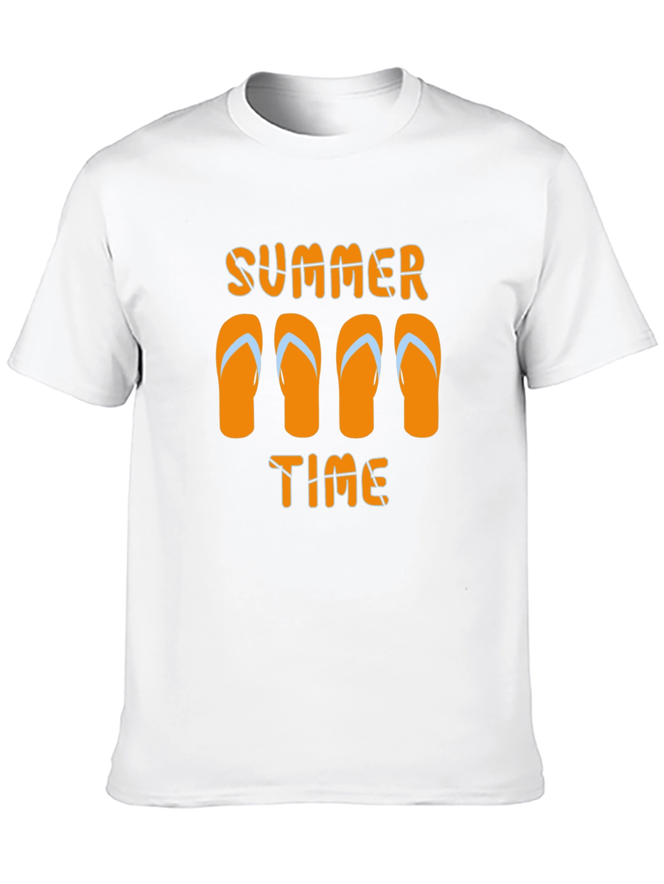Summer Time Flip Flop Graphic T-Shirt