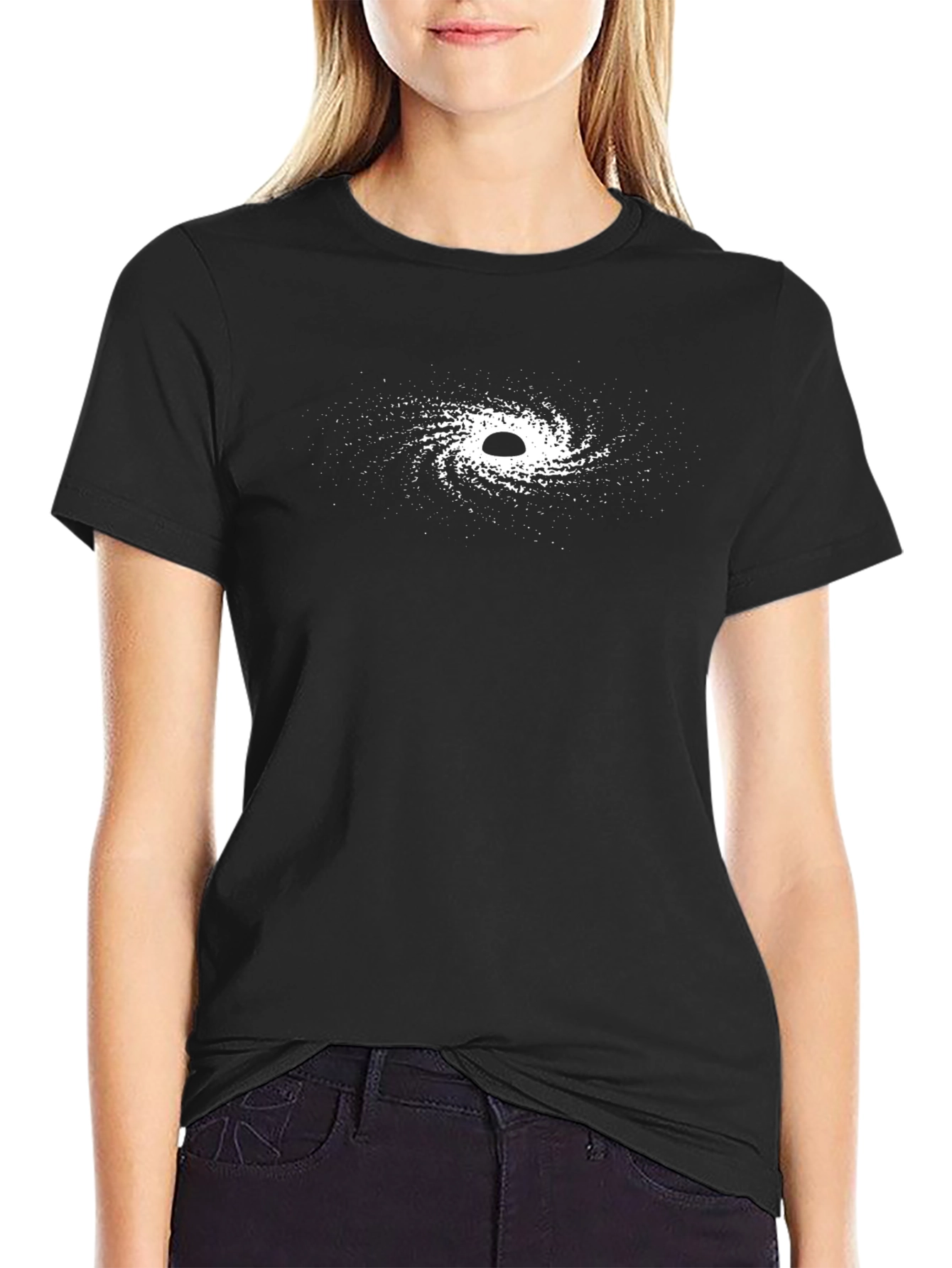 Black Hole Graphic Tee - Stylish Astronomy T-Shirt