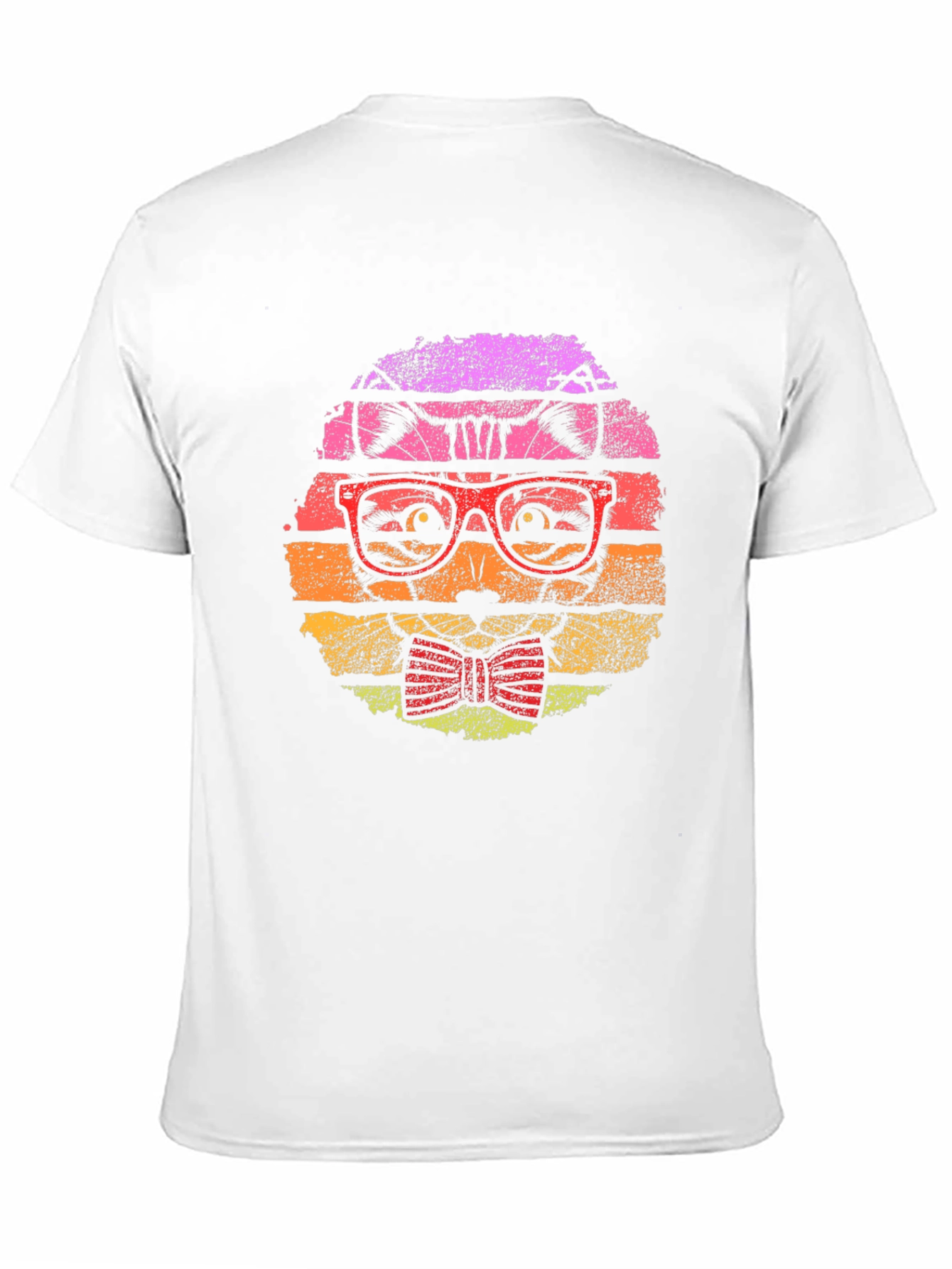 Retro Cat T-Shirt: Hipster Style for Cat Lovers
