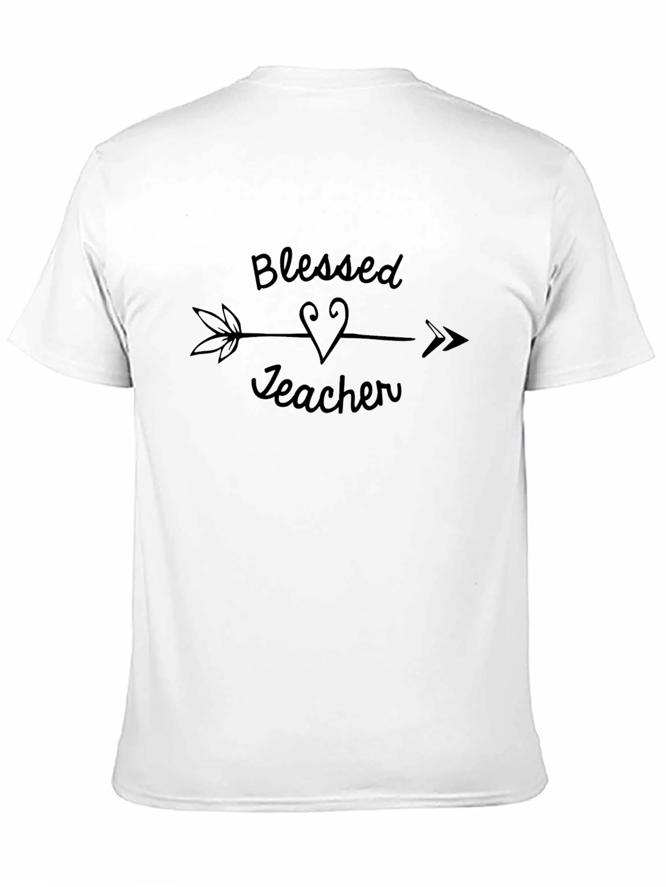Blessed Teacher Arrow Graphic Tee