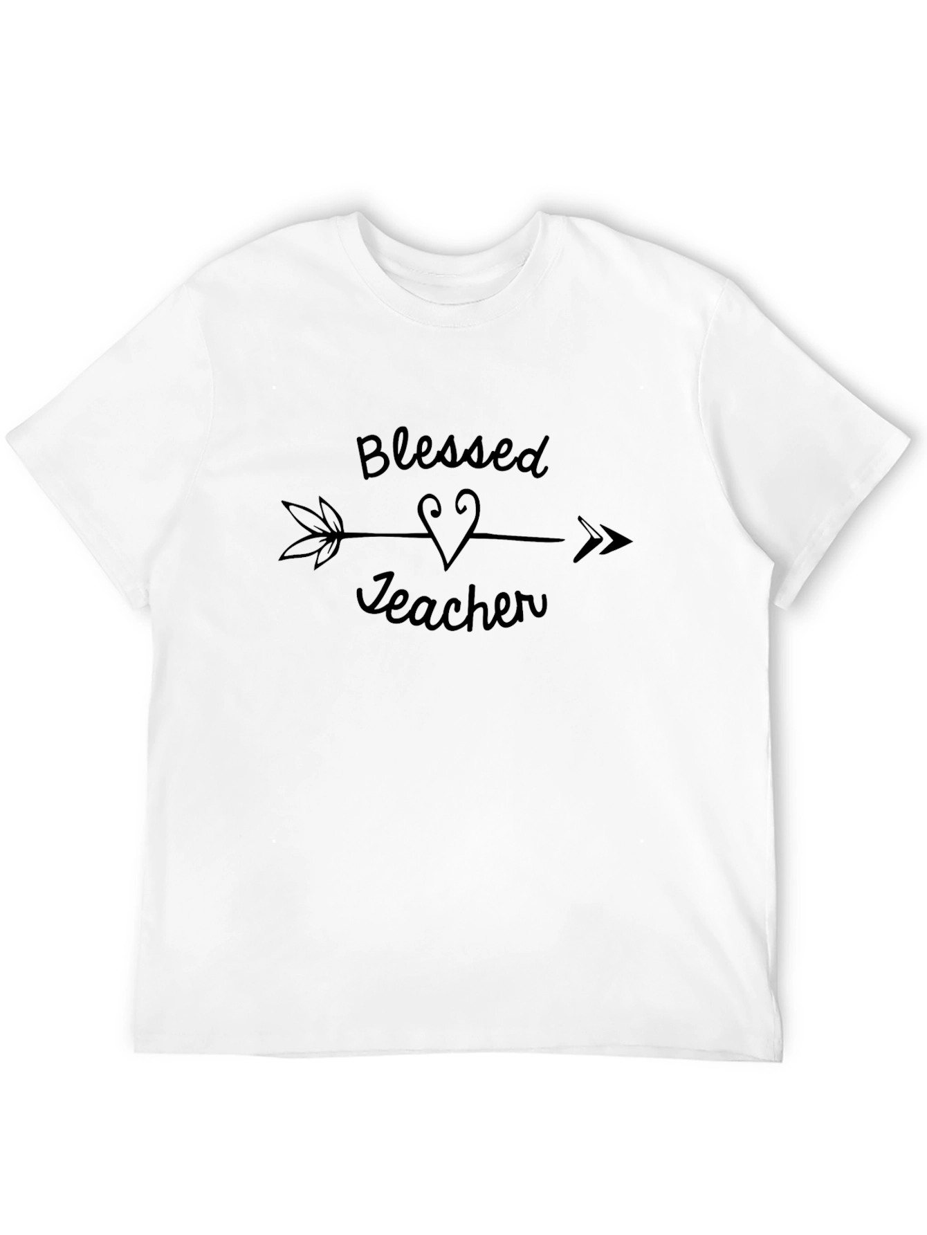 Blessed Teacher Arrow Graphic Tee
