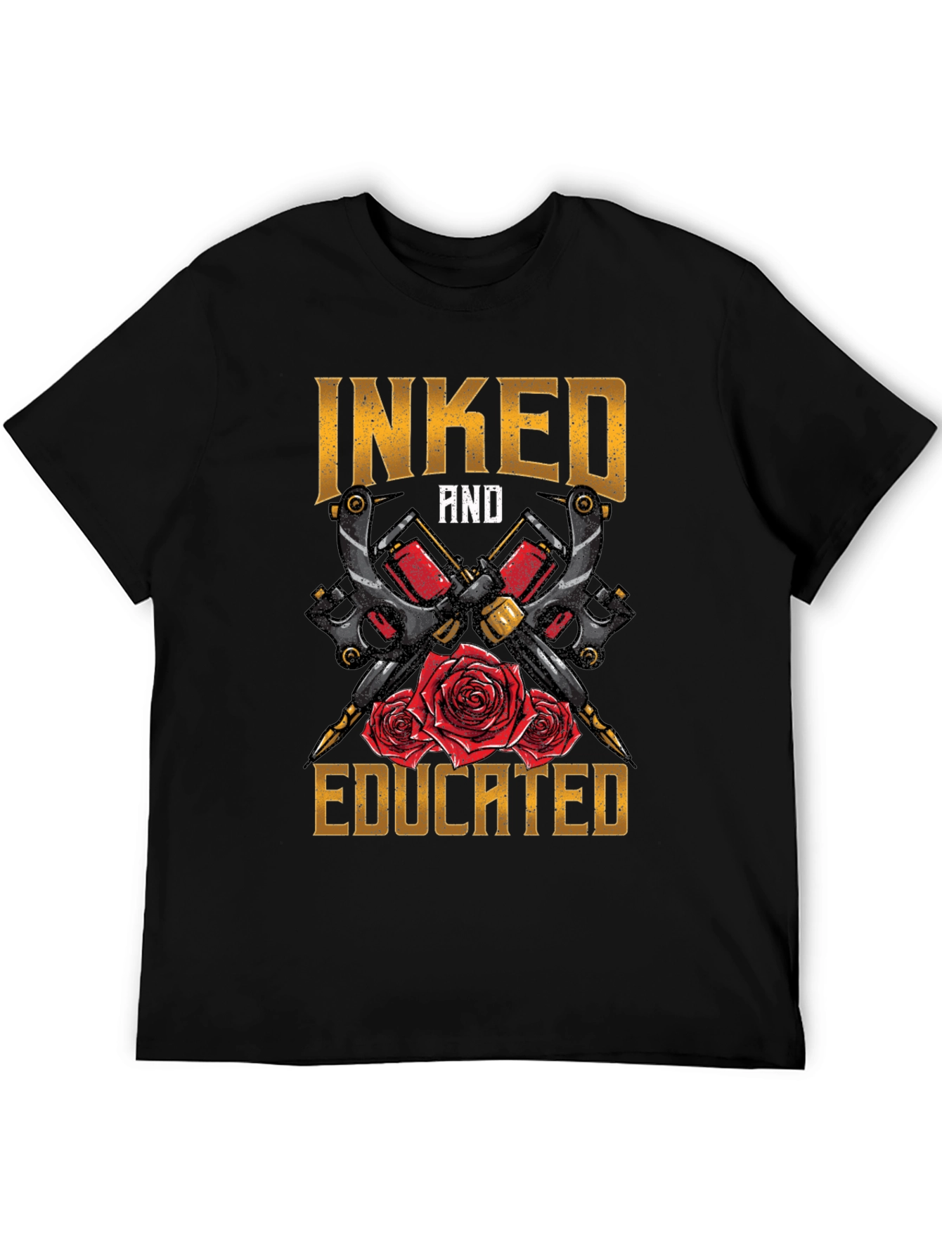 Inked and Educated Tattoo Artist T-Shirt