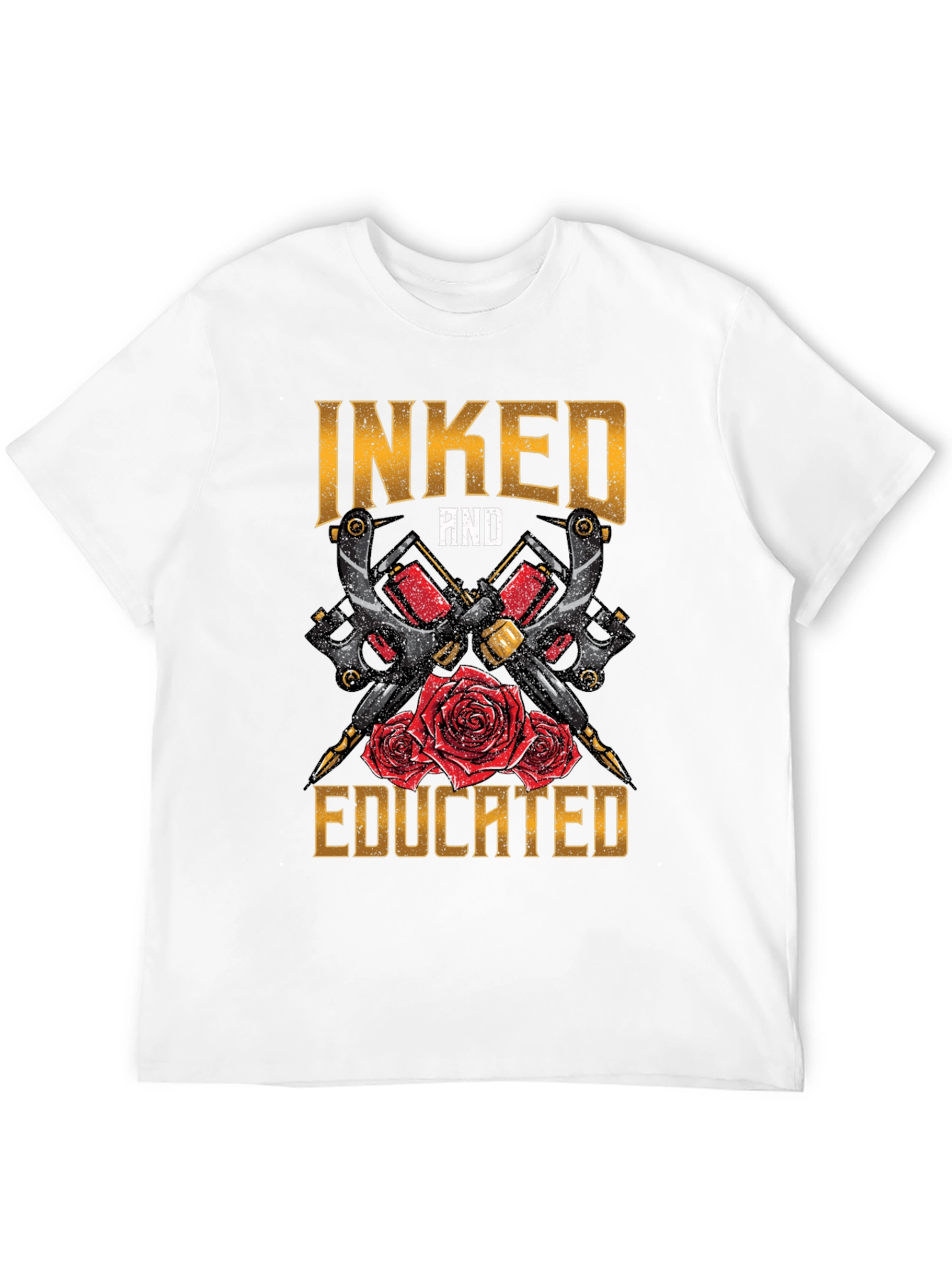 Inked and Educated Tattoo Artist T-Shirt
