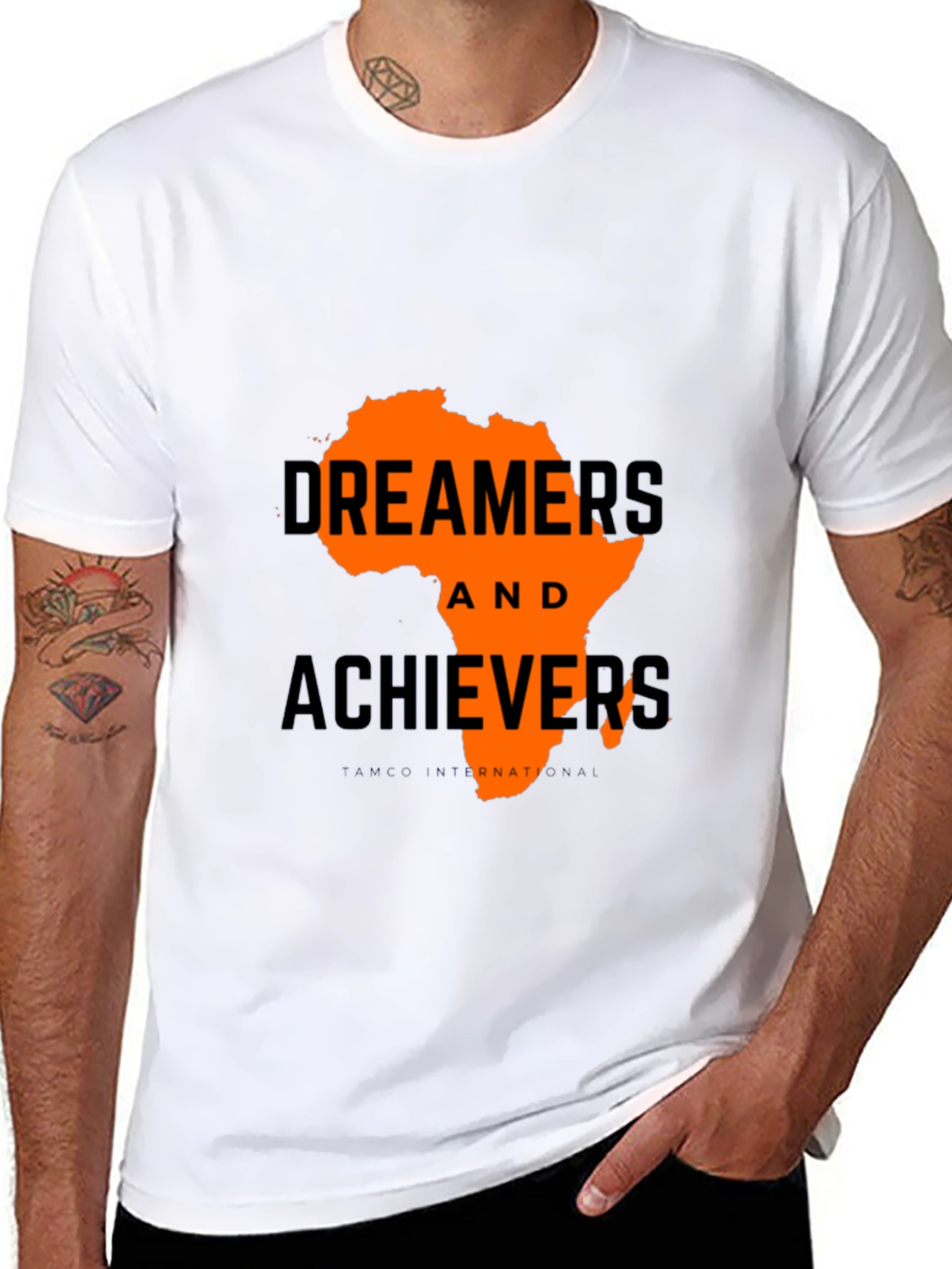 Dreamers & Achievers Black T-Shirt