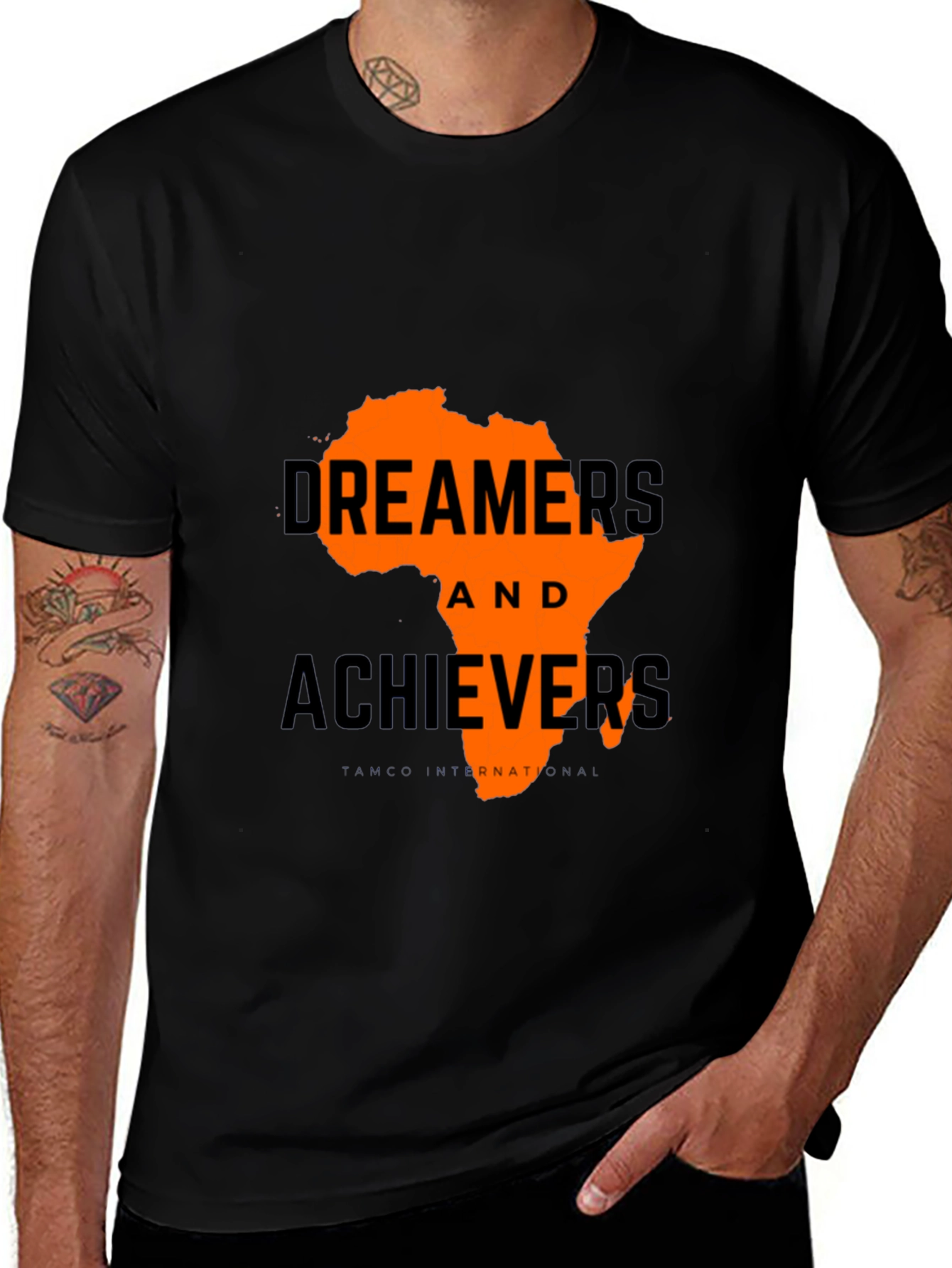 Dreamers & Achievers Black T-Shirt