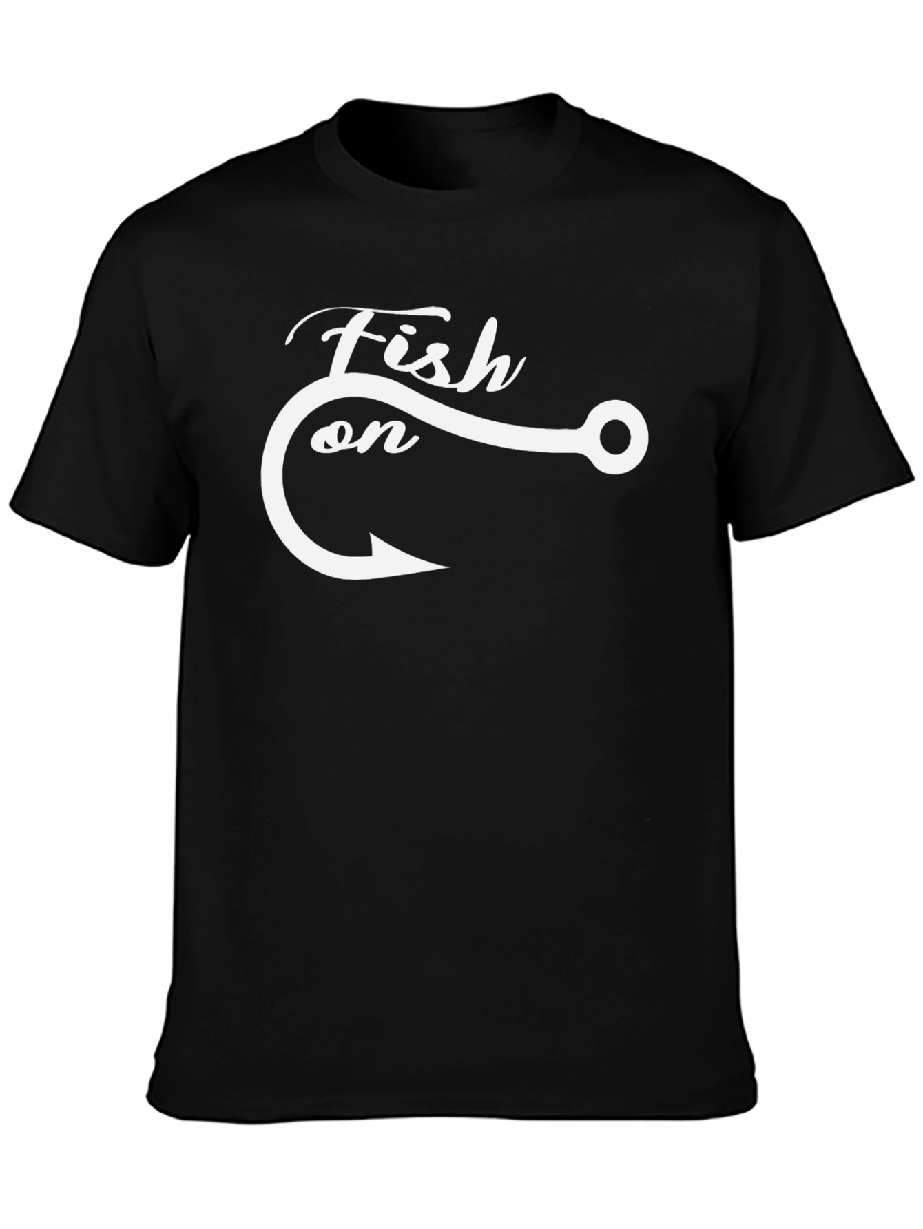 Fish On! Graphic Tee - Black