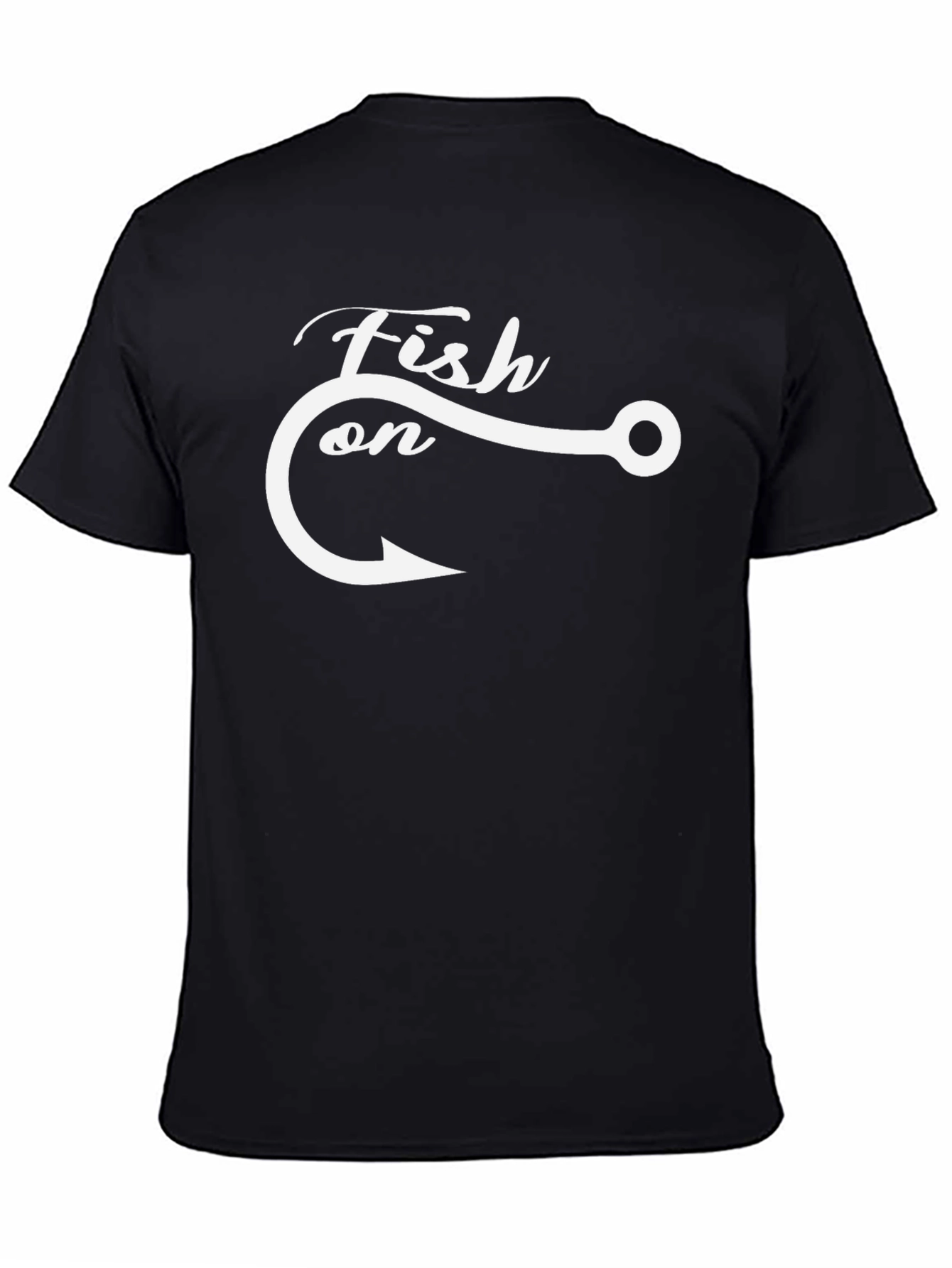 Fish On! Graphic Tee - Black