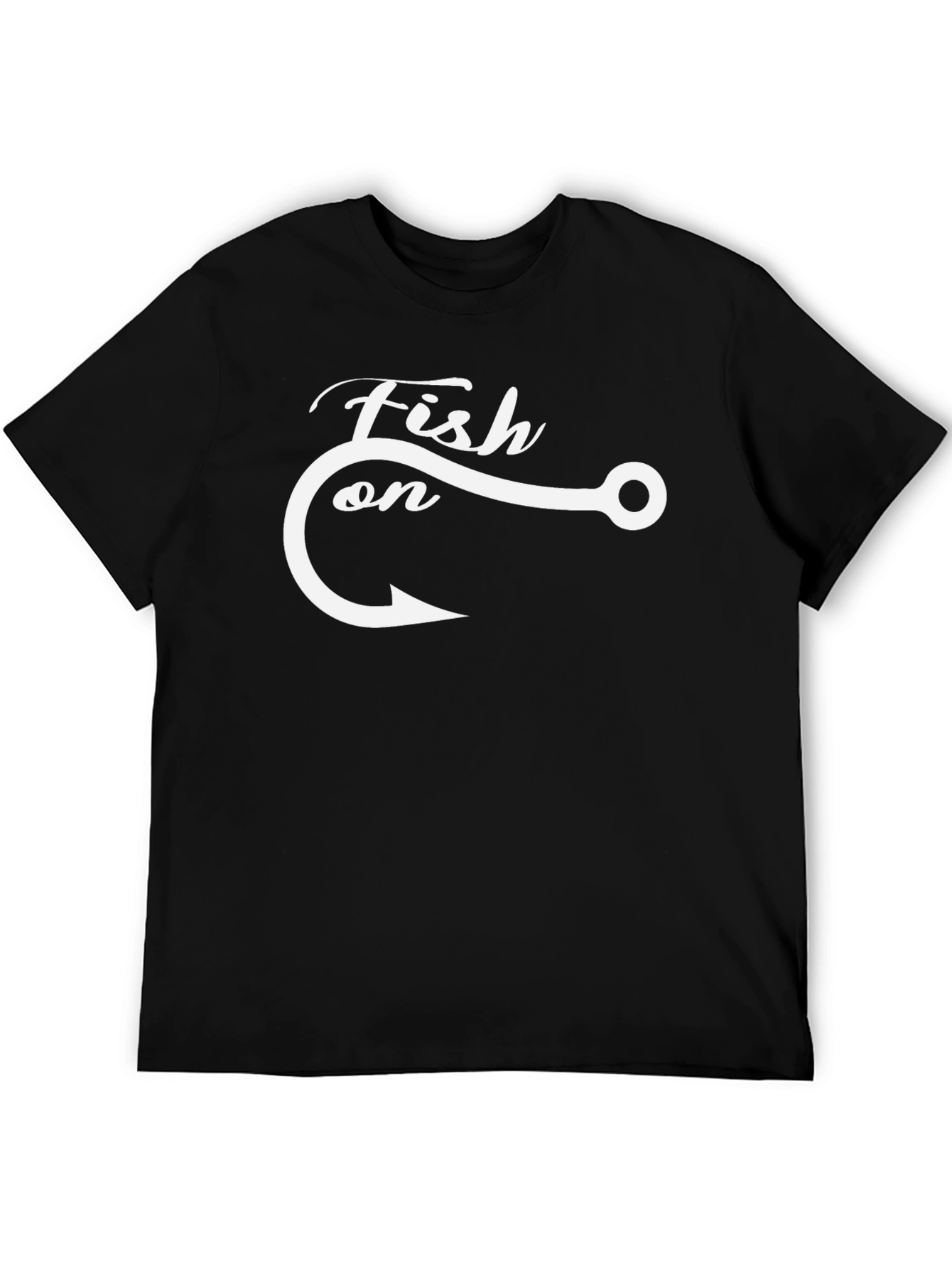 Fish On! Graphic Tee - Black
