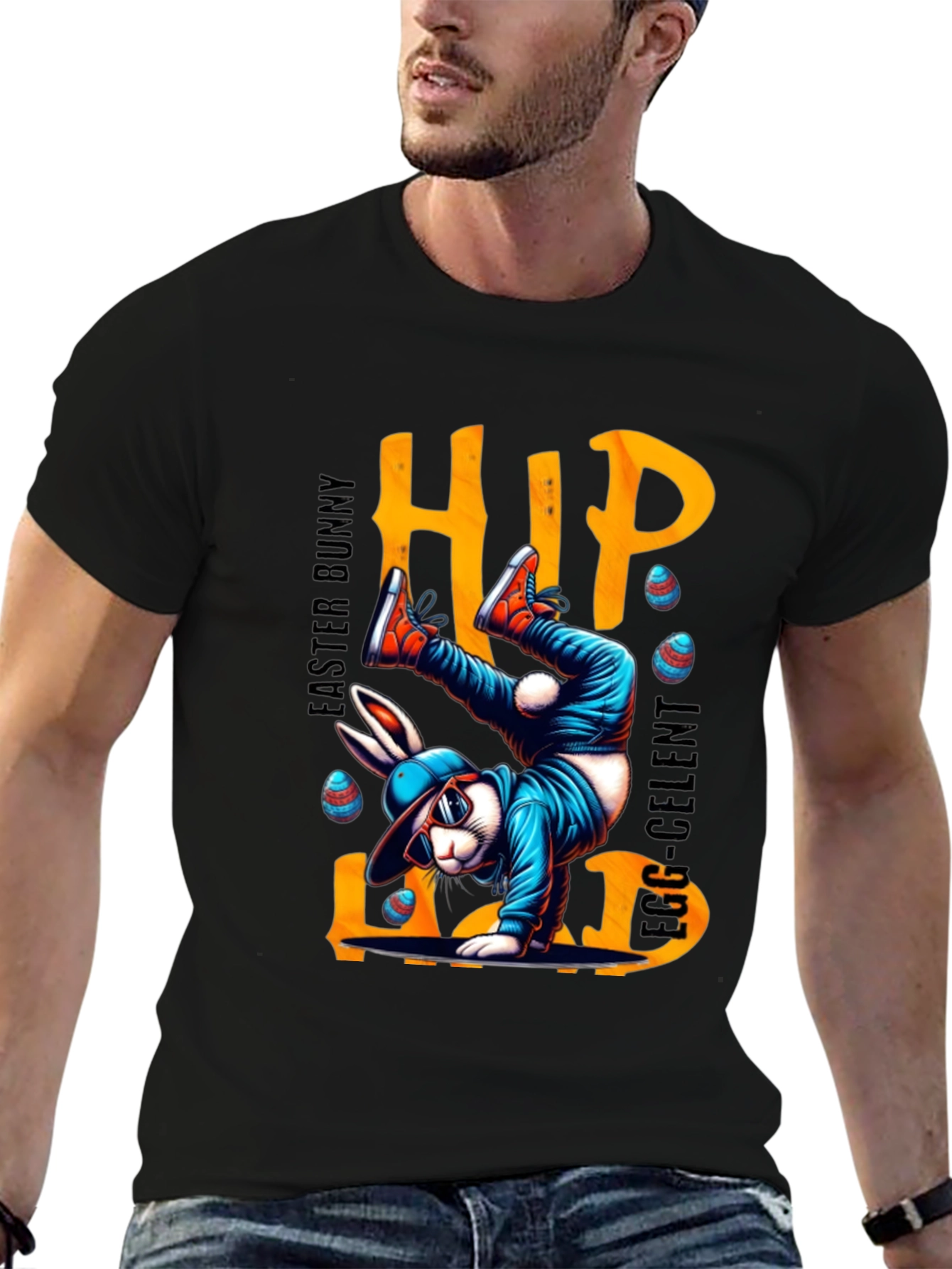 Hip Hop Easter Bunny T-Shirt