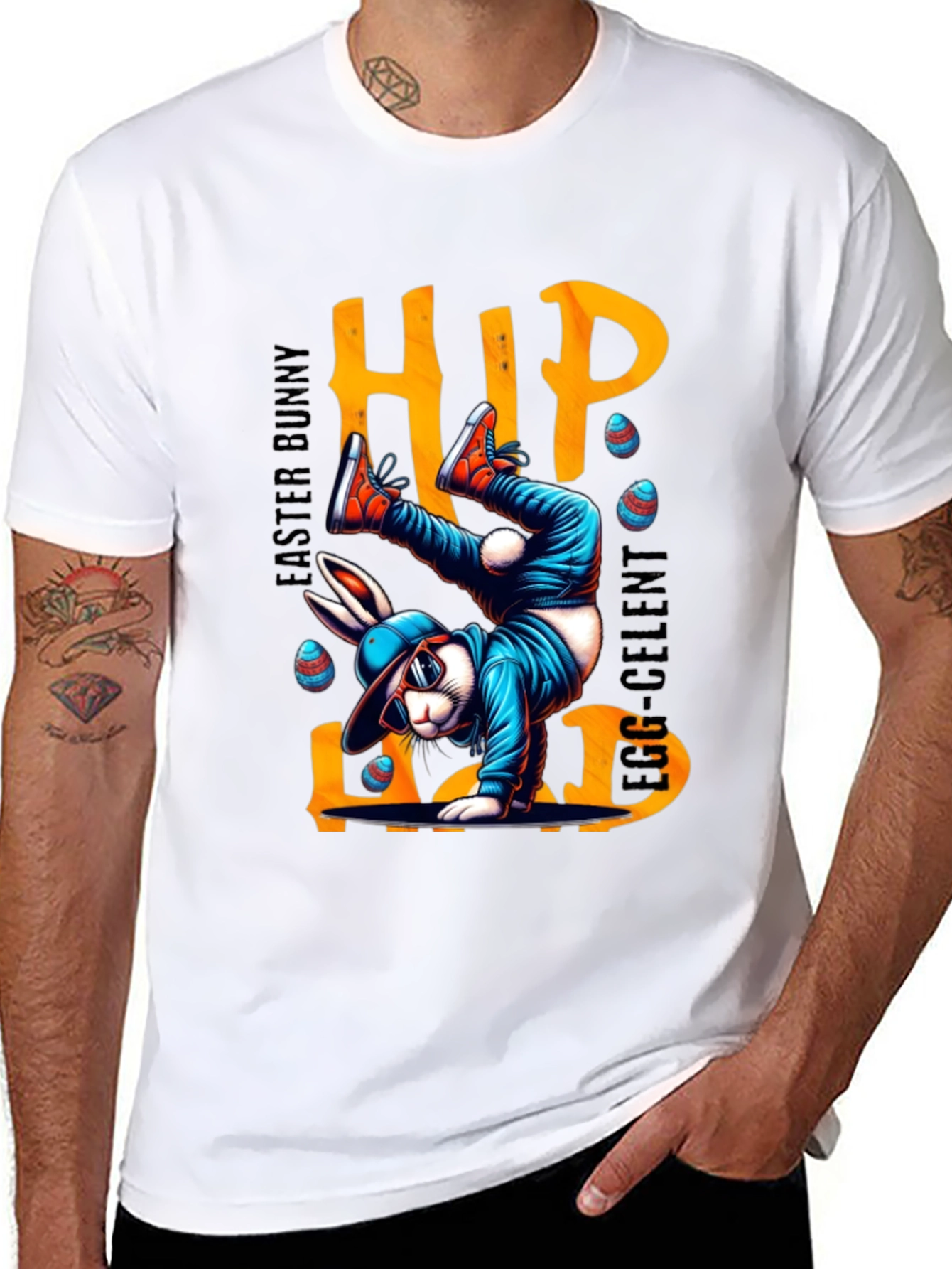 Hip Hop Easter Bunny T-Shirt