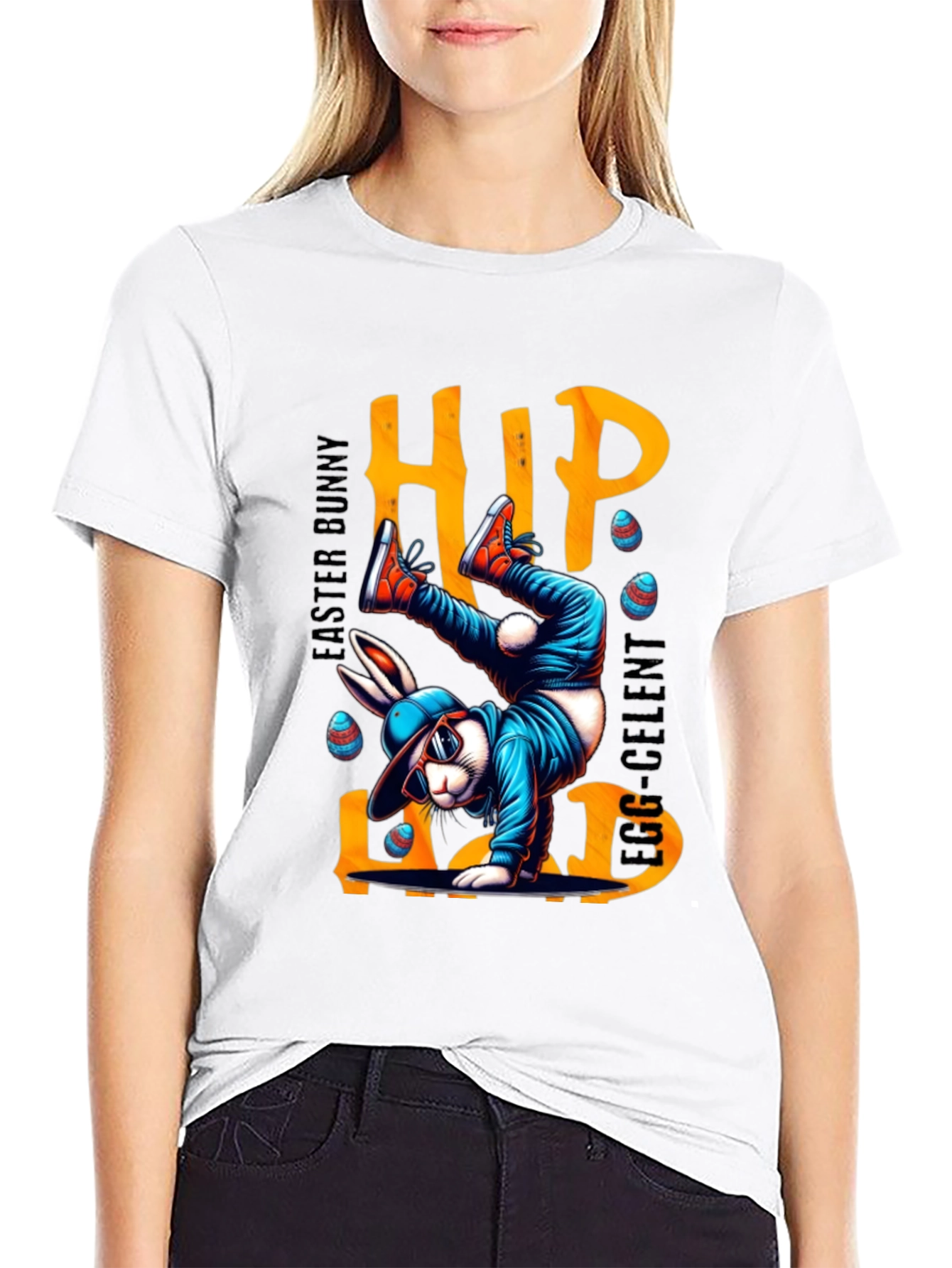 Hip Hop Easter Bunny T-Shirt