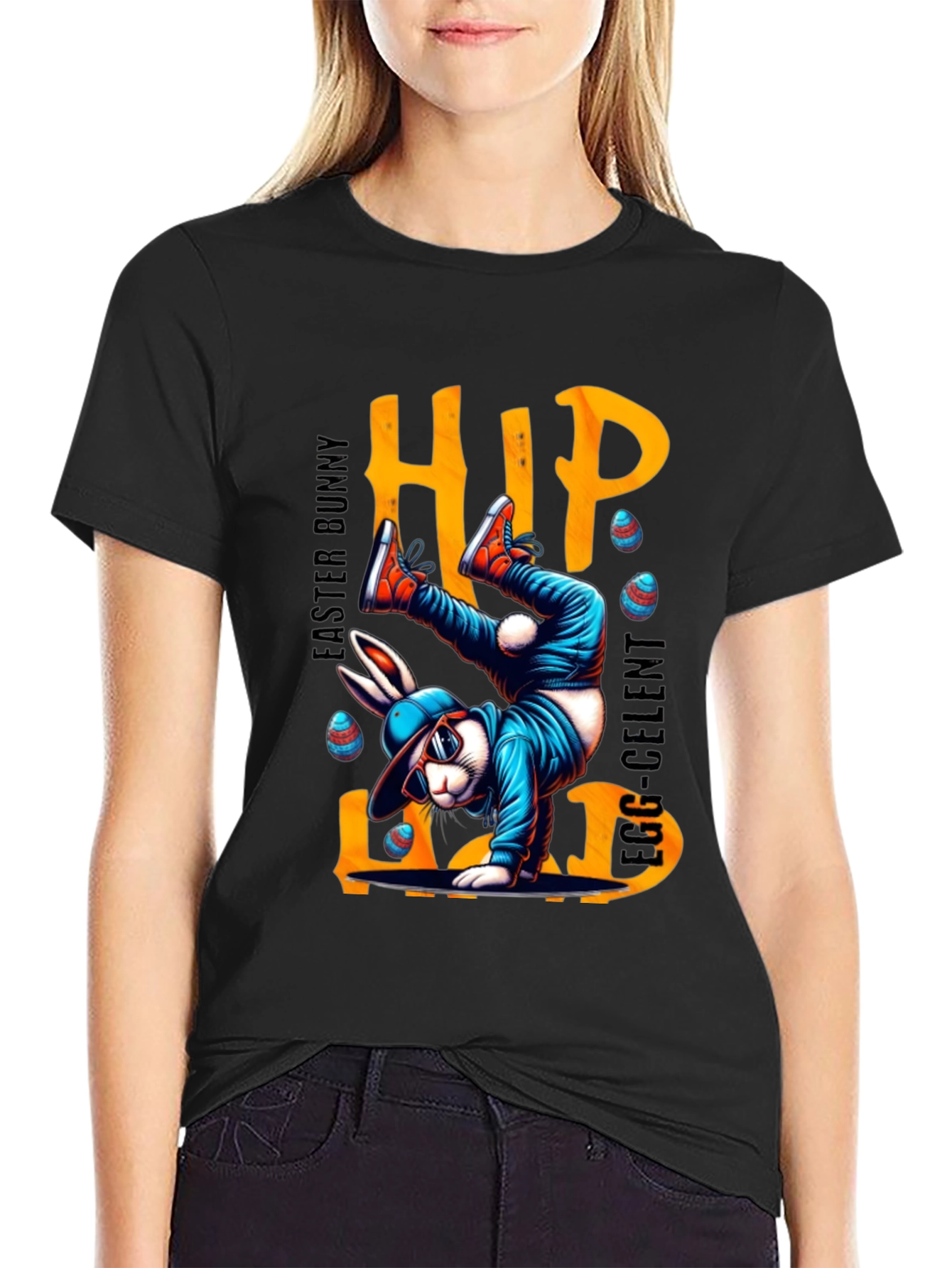 Hip Hop Easter Bunny T-Shirt