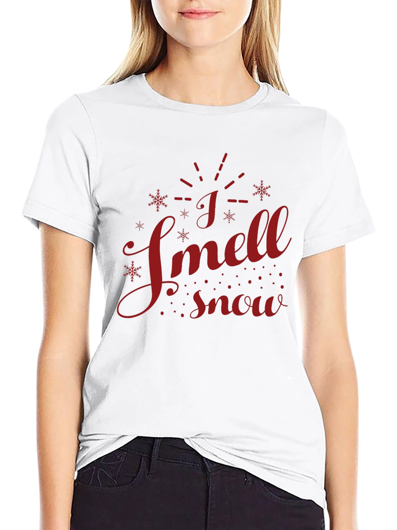 I Smell Snow Graphic Tee - Holiday Ready!