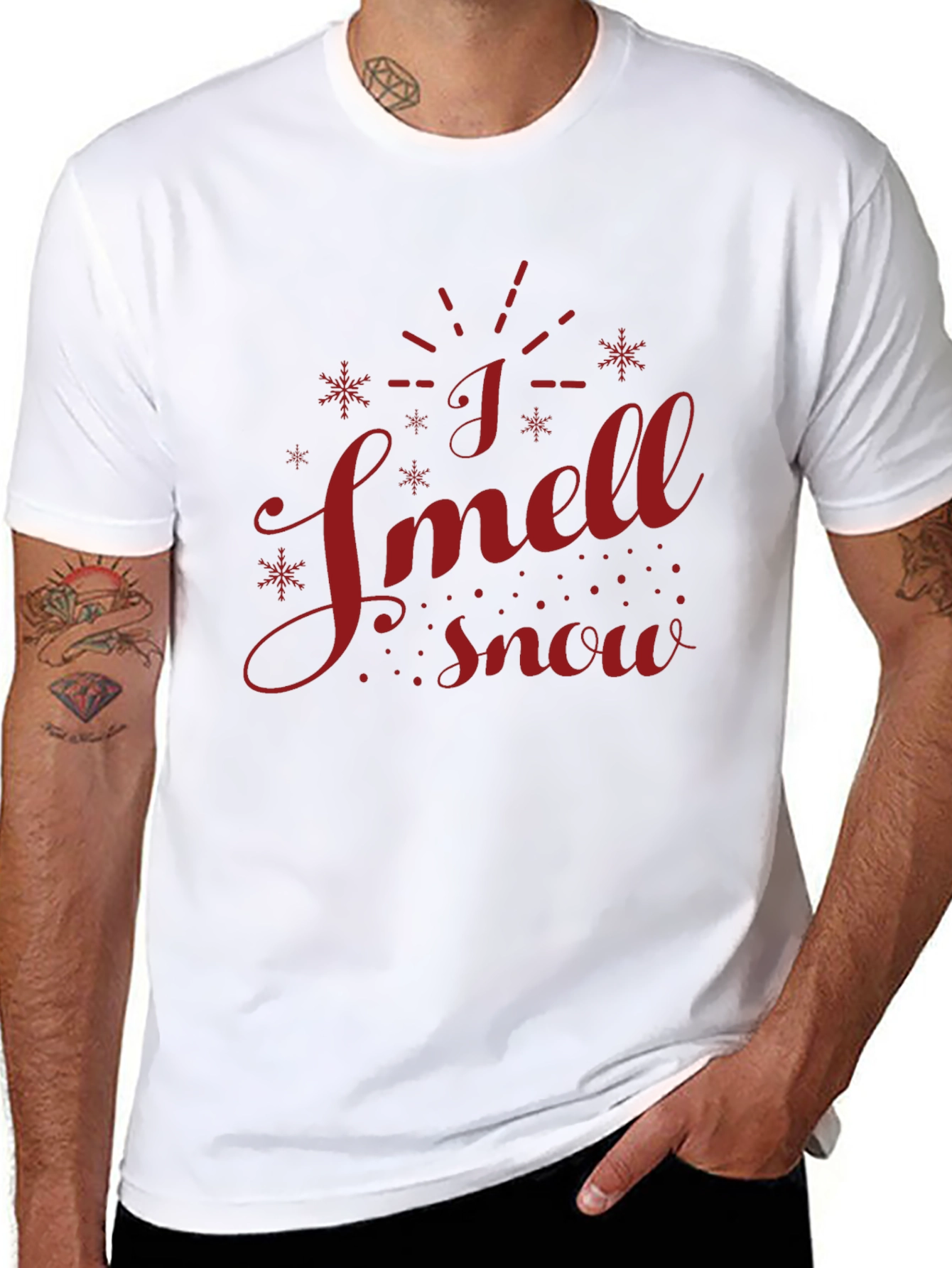 I Smell Snow Graphic Tee - Holiday Ready!