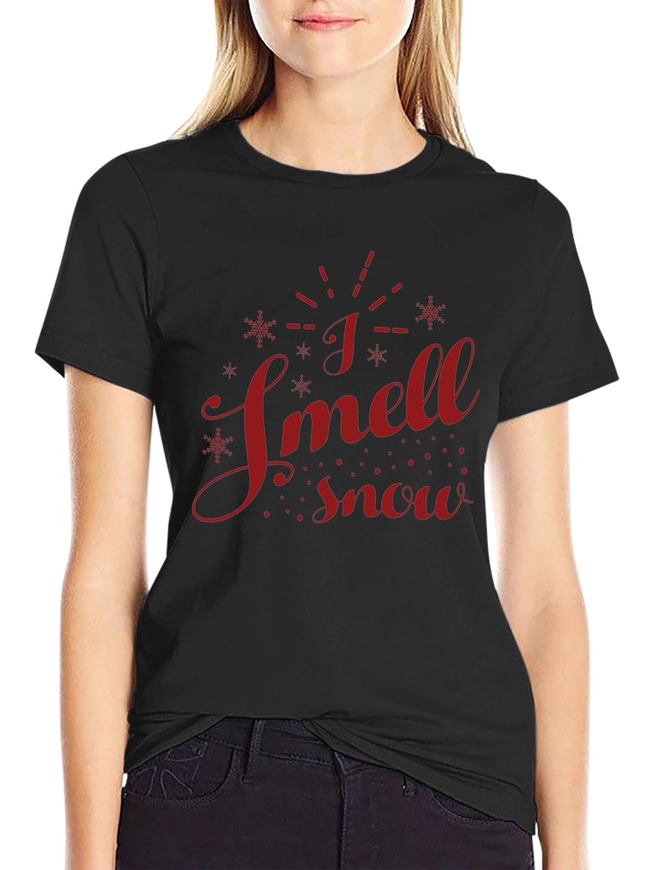 I Smell Snow Graphic Tee - Holiday Ready!