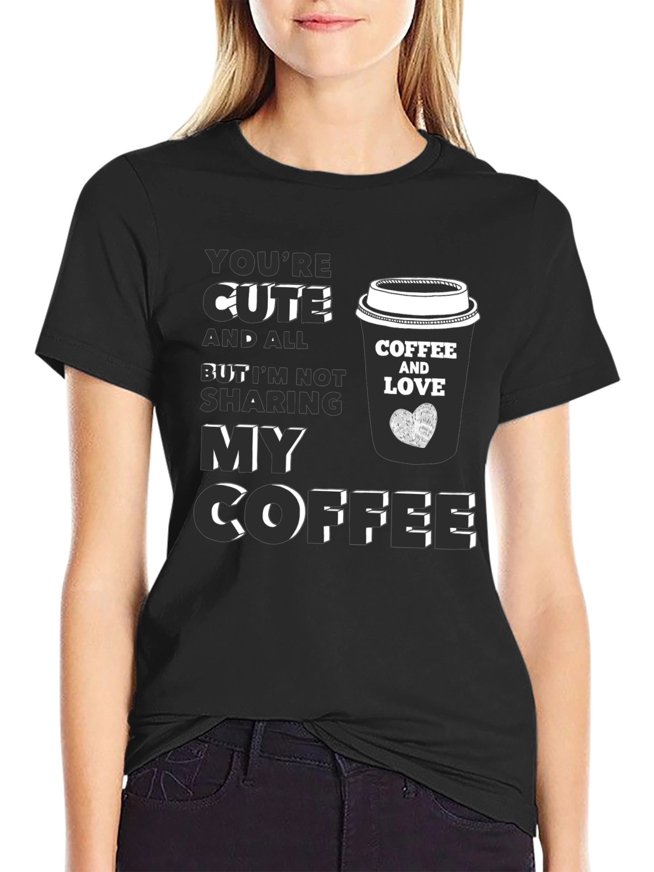 Cute Coffee Lovers Tee - My Coffee