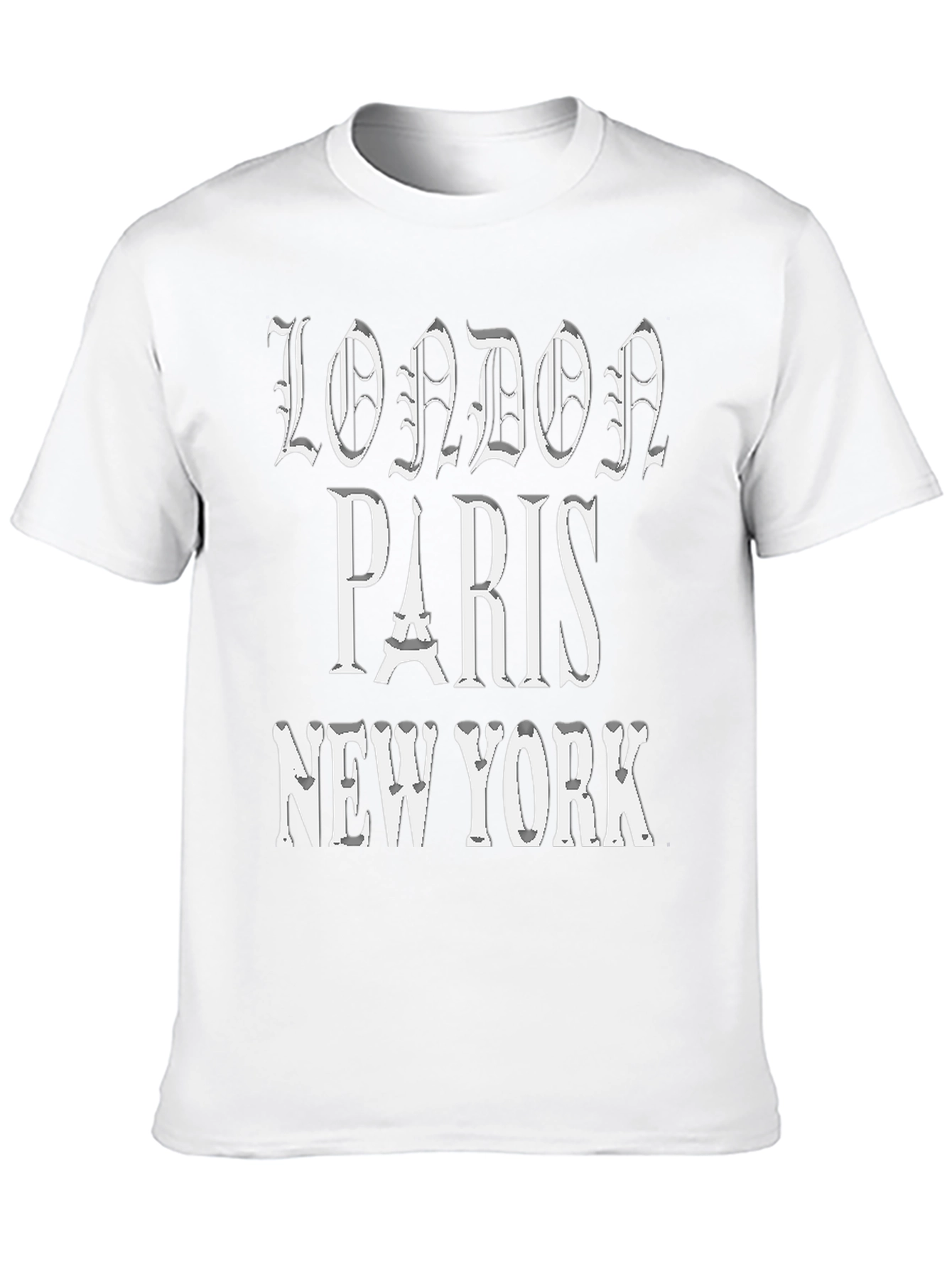 London Paris New York Graphic T-Shirt