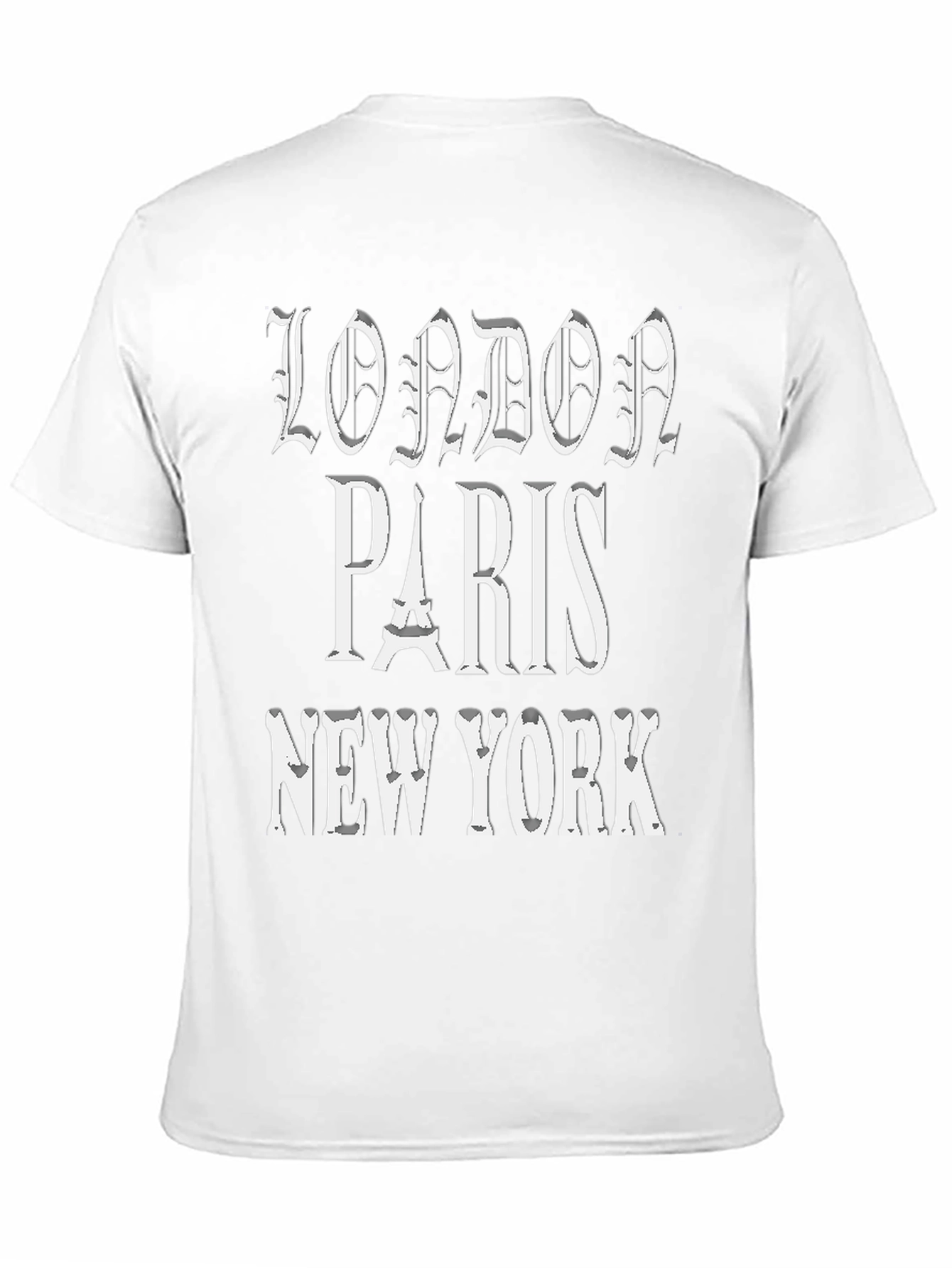 London Paris New York Graphic T-Shirt