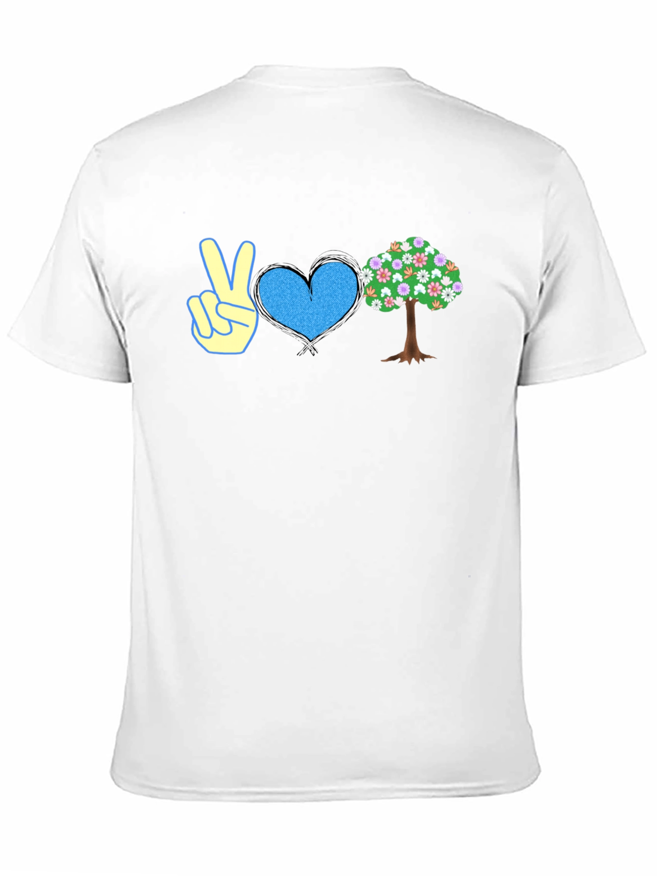 Peace Love Trees Graphic Tee