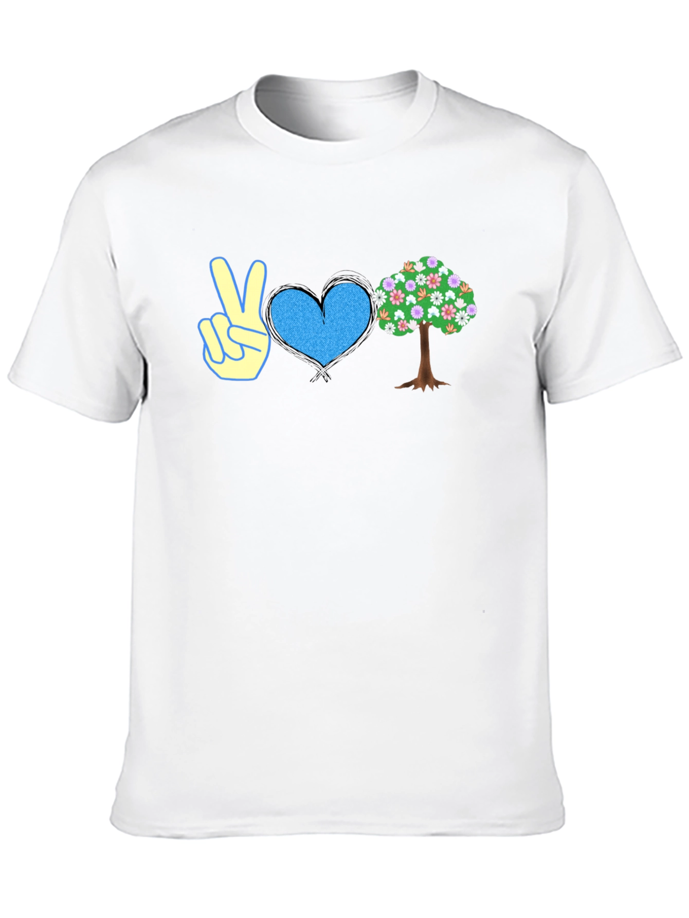 Peace Love Trees Graphic Tee