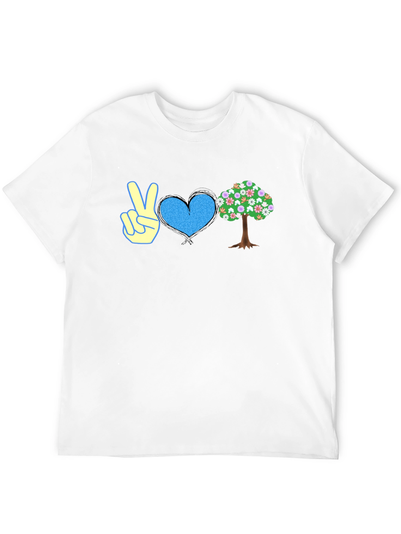 Peace Love Trees Graphic Tee