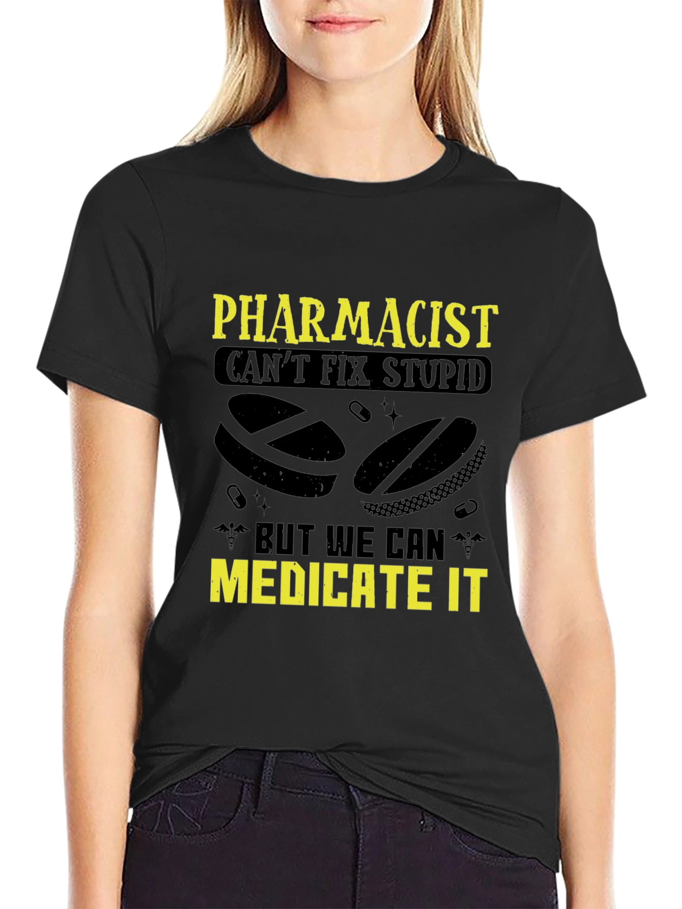 Pharmacist Medicate It Graphic Tee