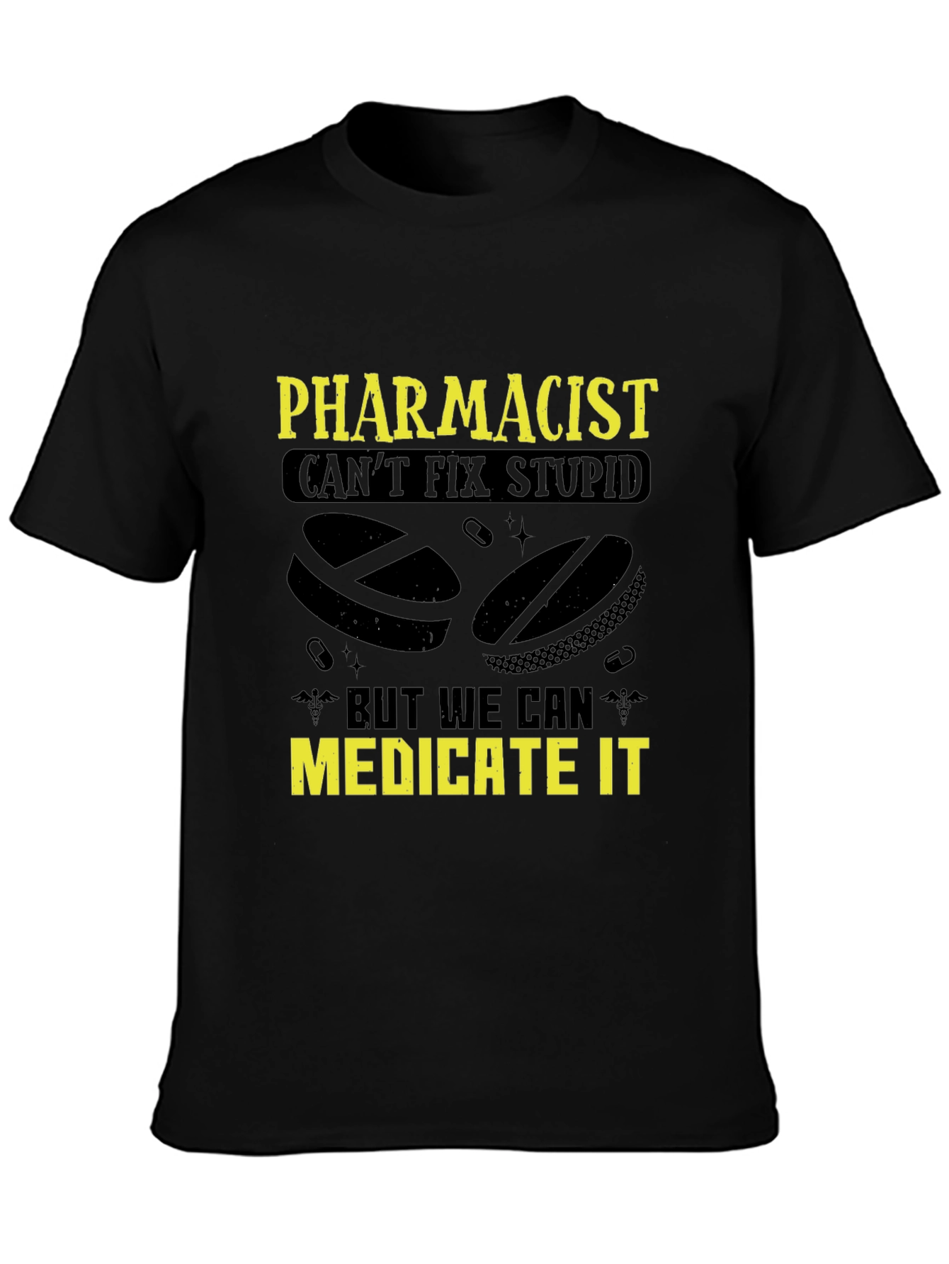Pharmacist Medicate It Graphic Tee