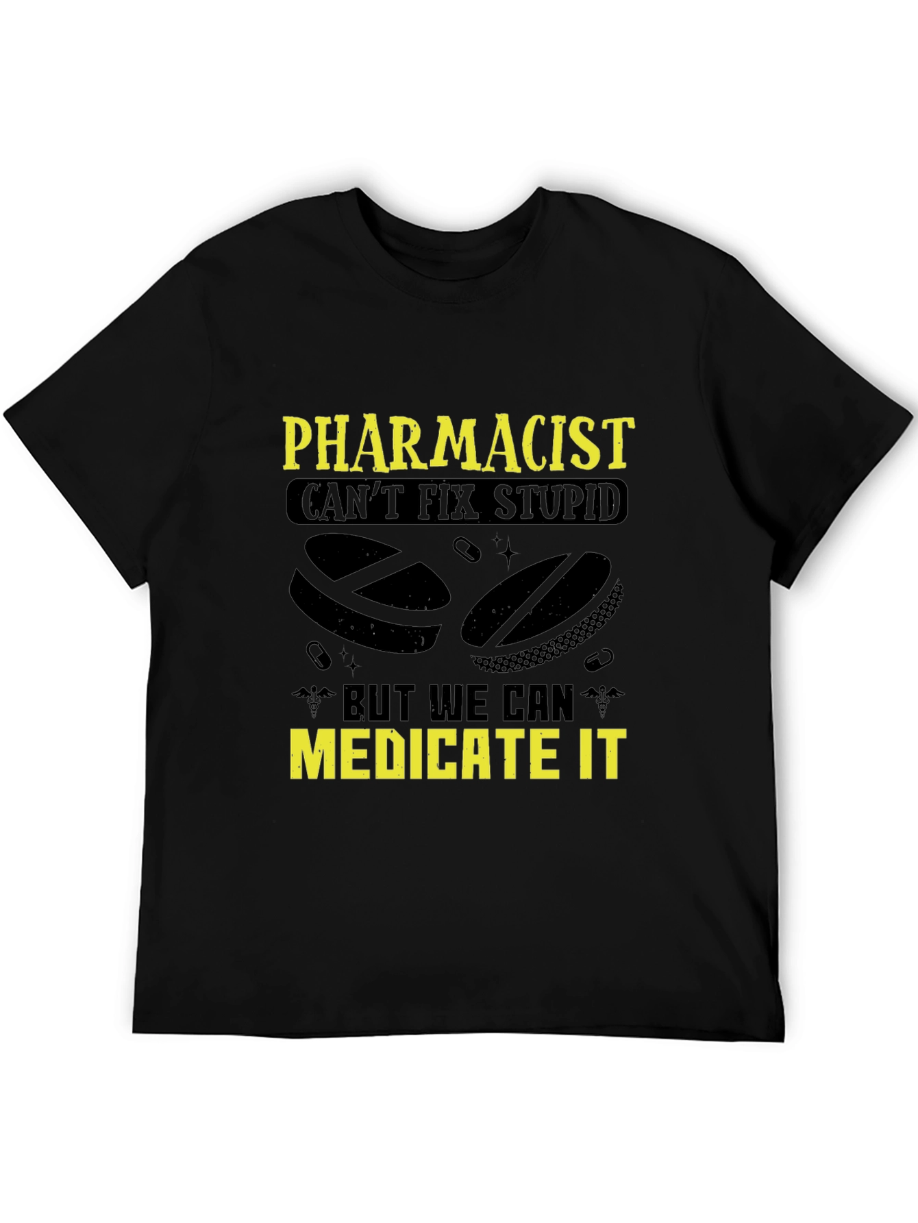 Pharmacist Medicate It Graphic Tee