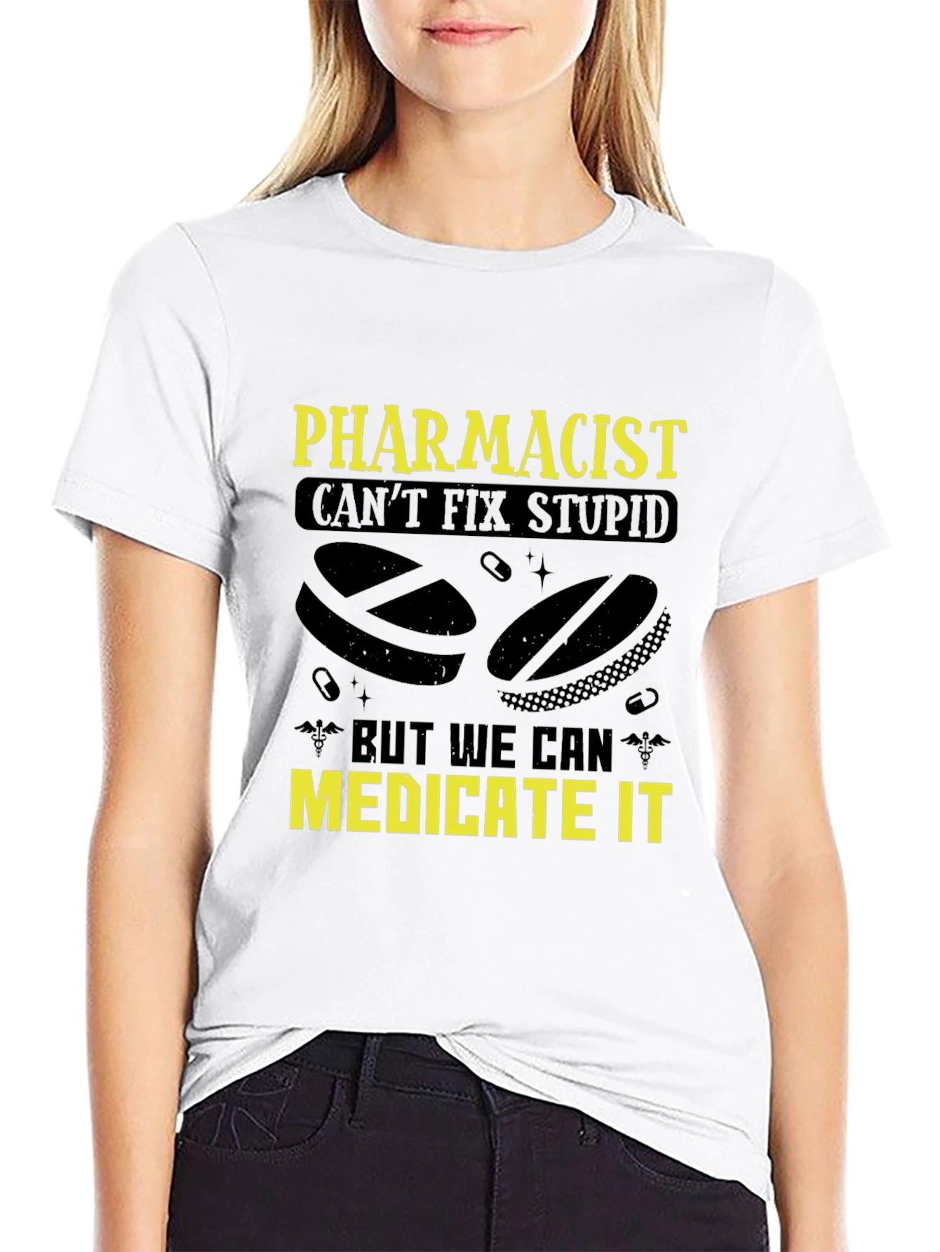Pharmacist Medicate It Graphic Tee