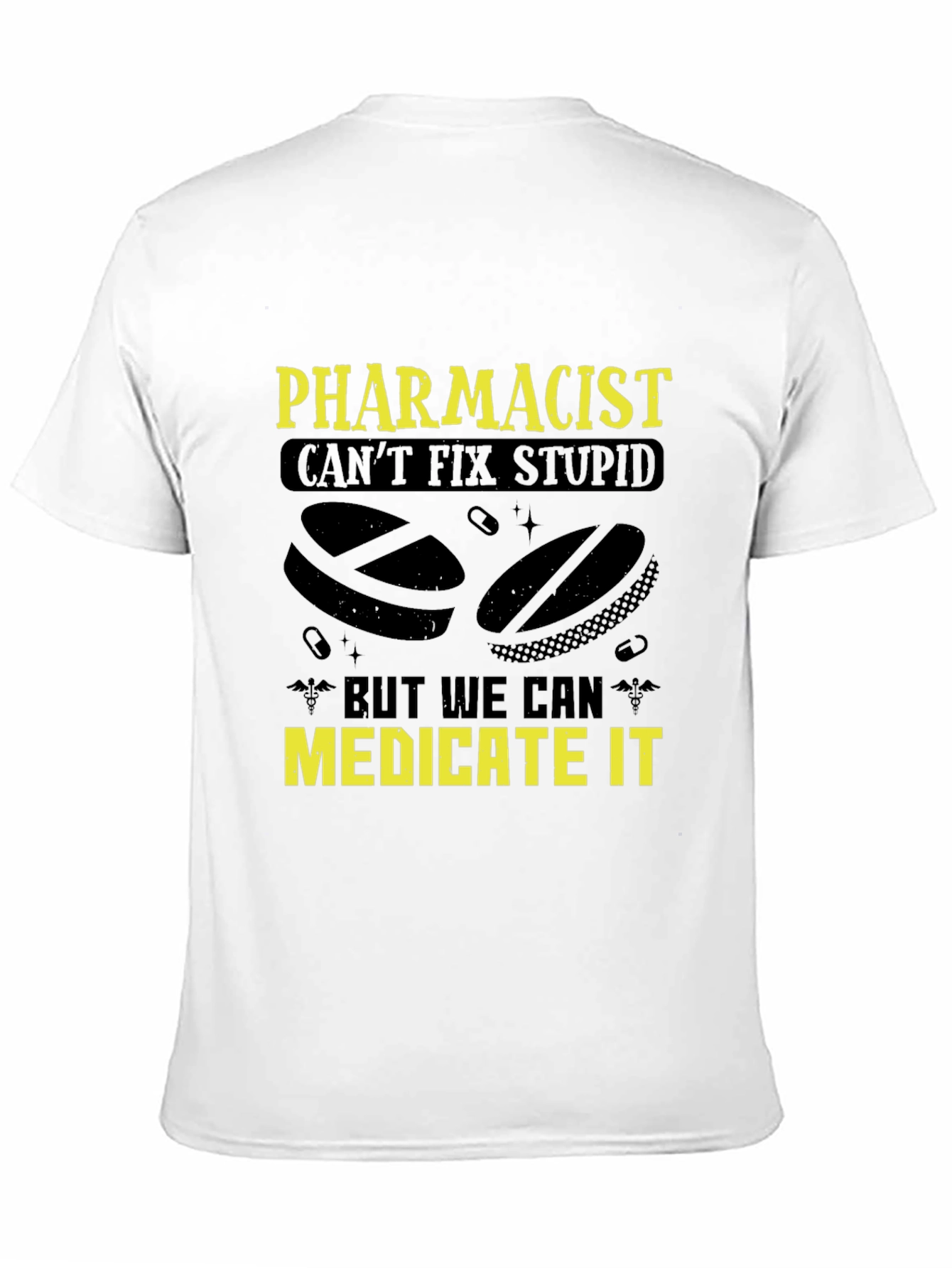 Pharmacist Medicate It Graphic Tee