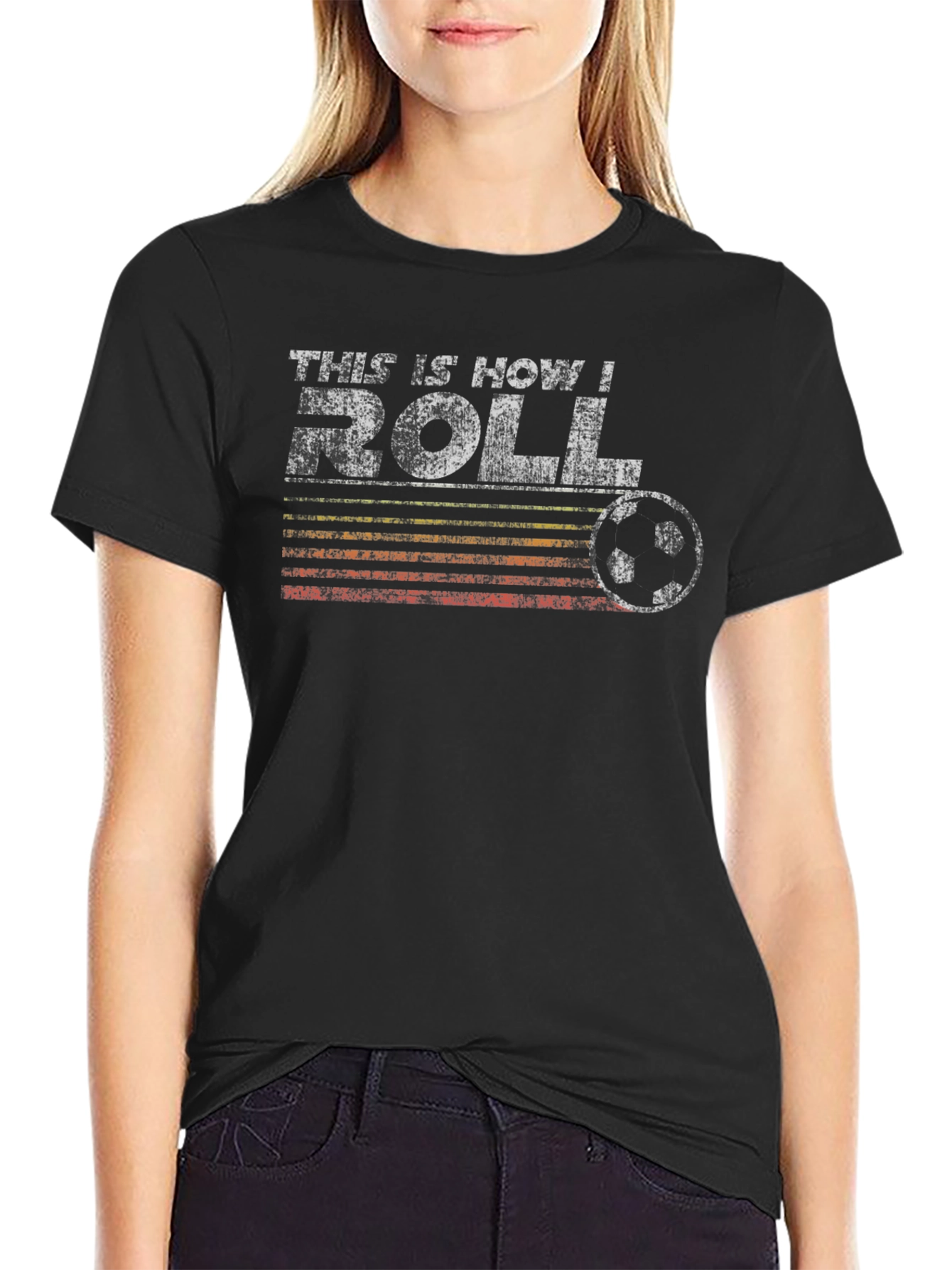 This Is How I Roll T-Shirt - Black