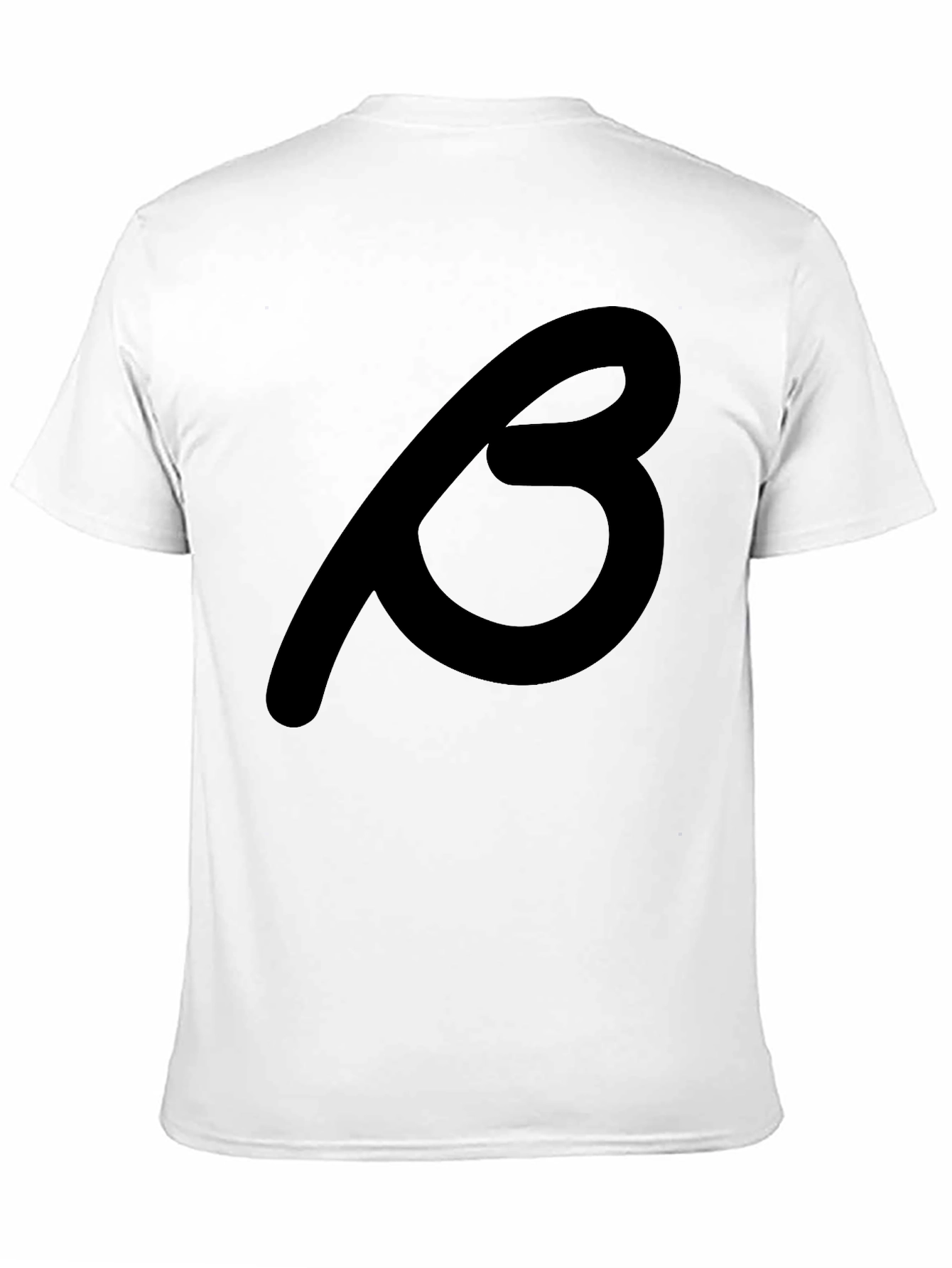 Beta Symbol Graphic Tee - Black Casual Shirt