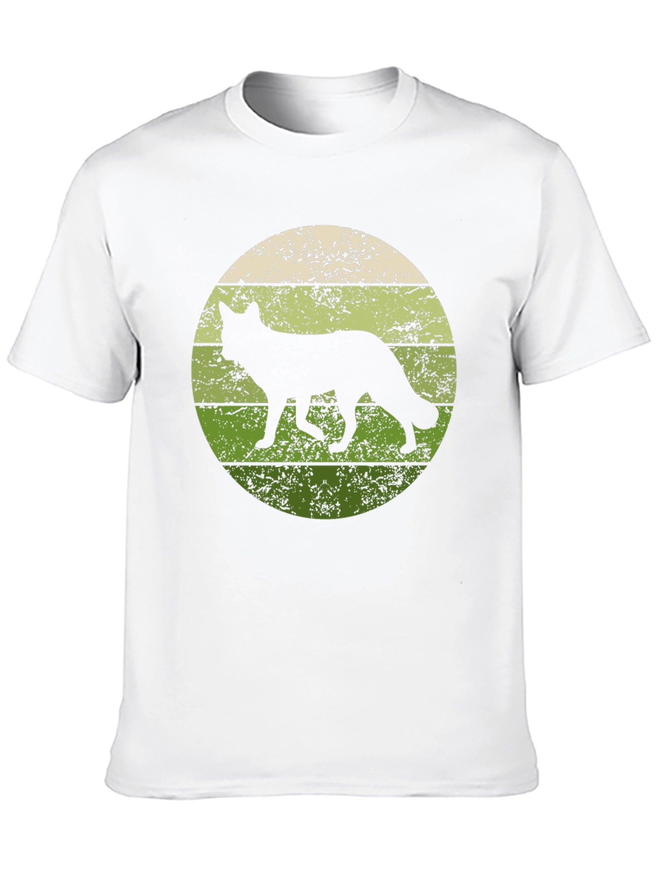 Retro Canine Silhouette T-Shirt